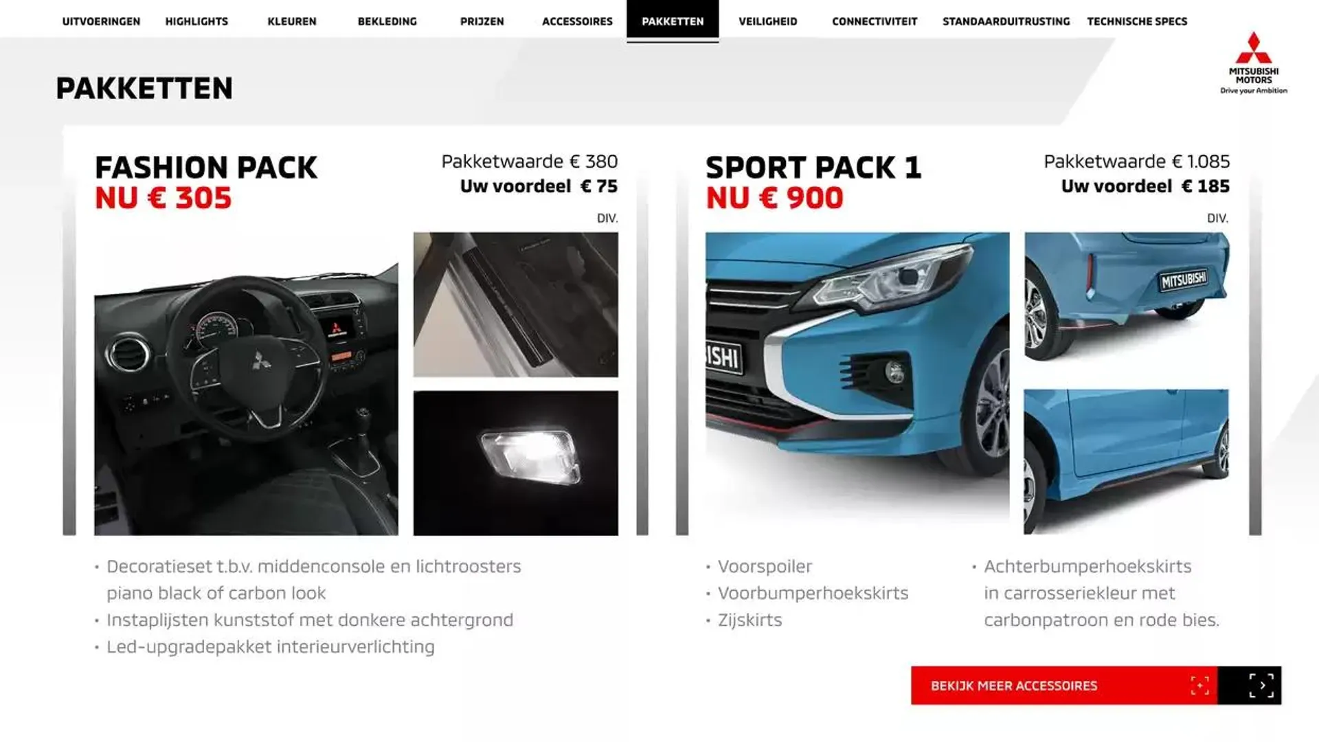 Mitsubishi Space Star van 1 januari tot 1 januari 2026 - Folder pagina 13