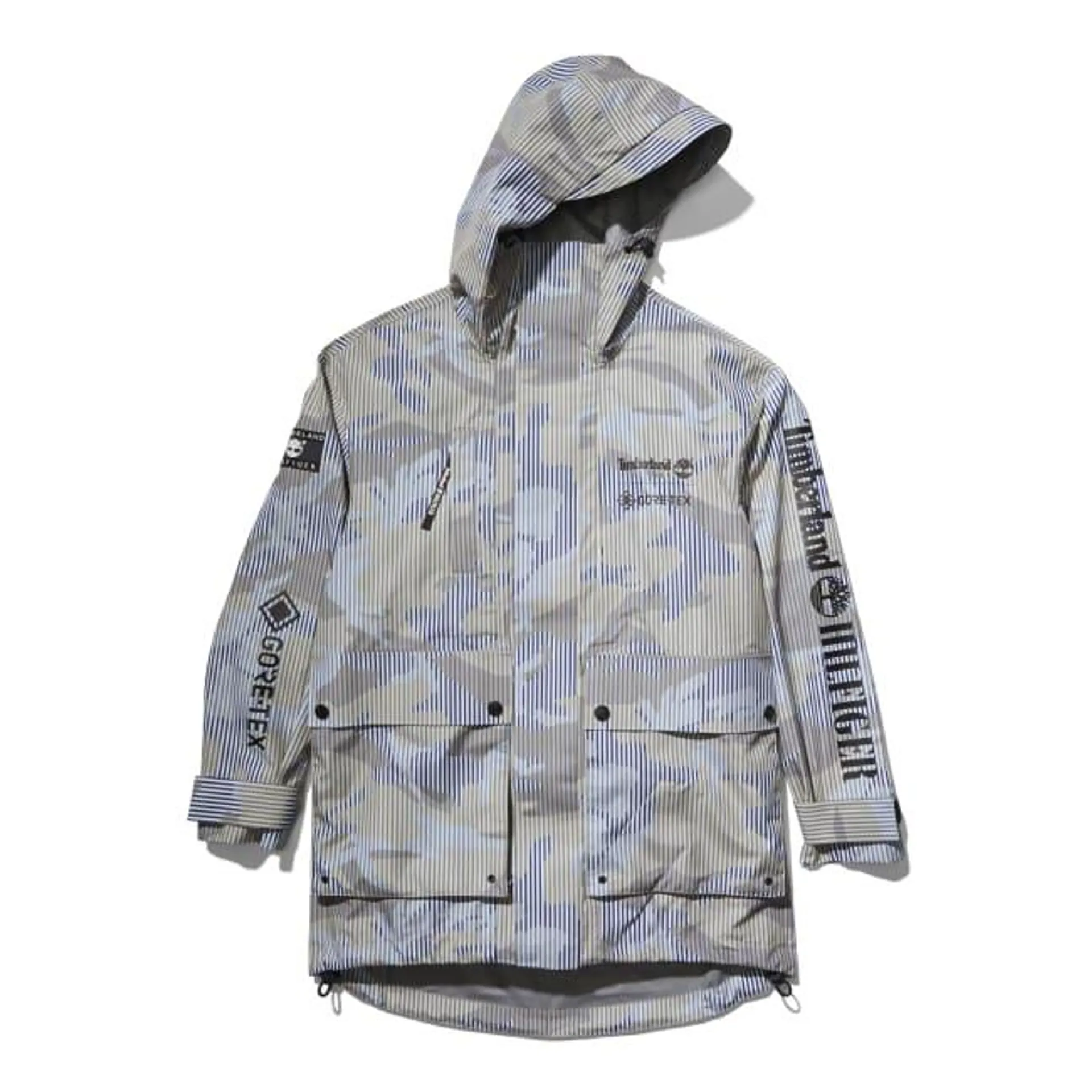 Tommy Hilfiger x Timberland® Reimagined Gore-Tex® Parka in camouflage