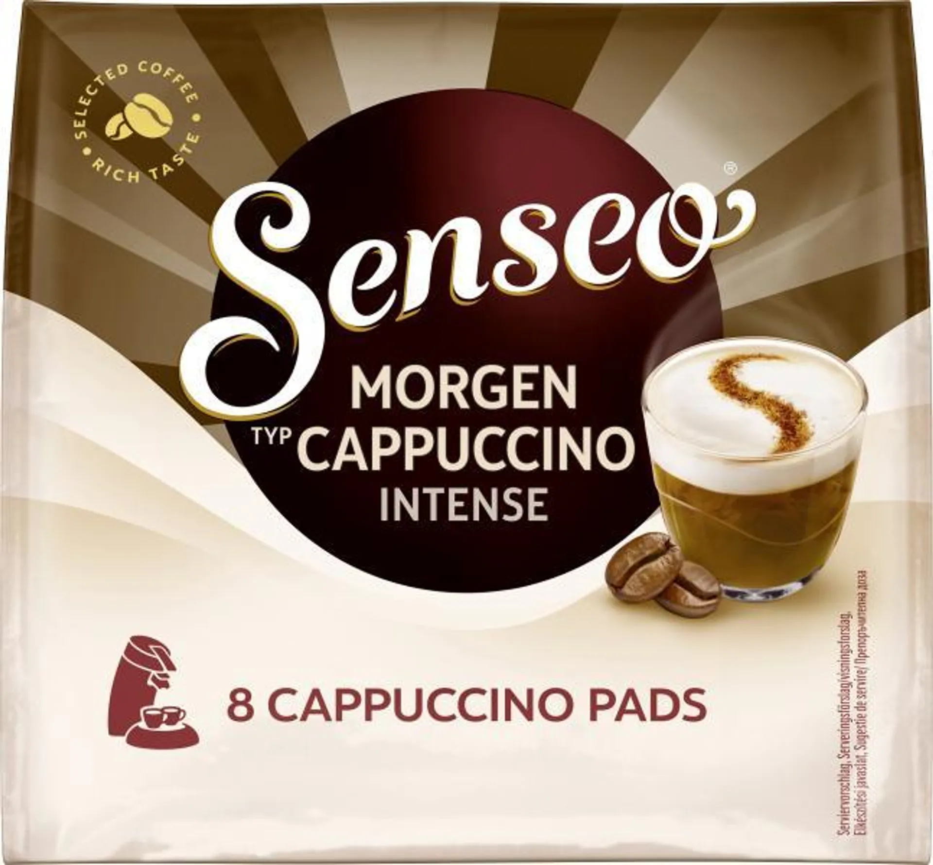 Senseo Pads Morgen Type Cappuccino Intense 84 g