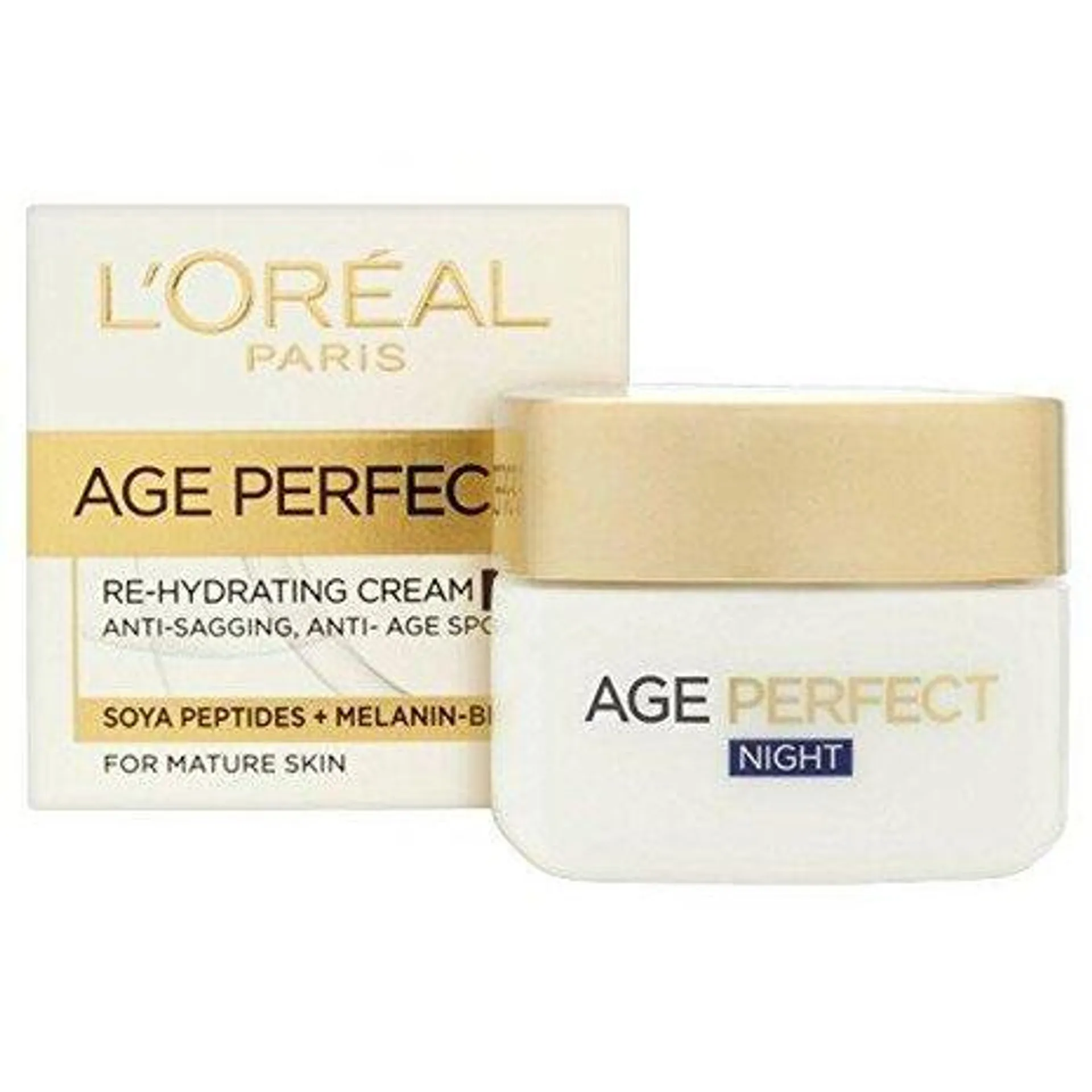 L'Oreal Nachtcrème - Age Perfect 50 ml.