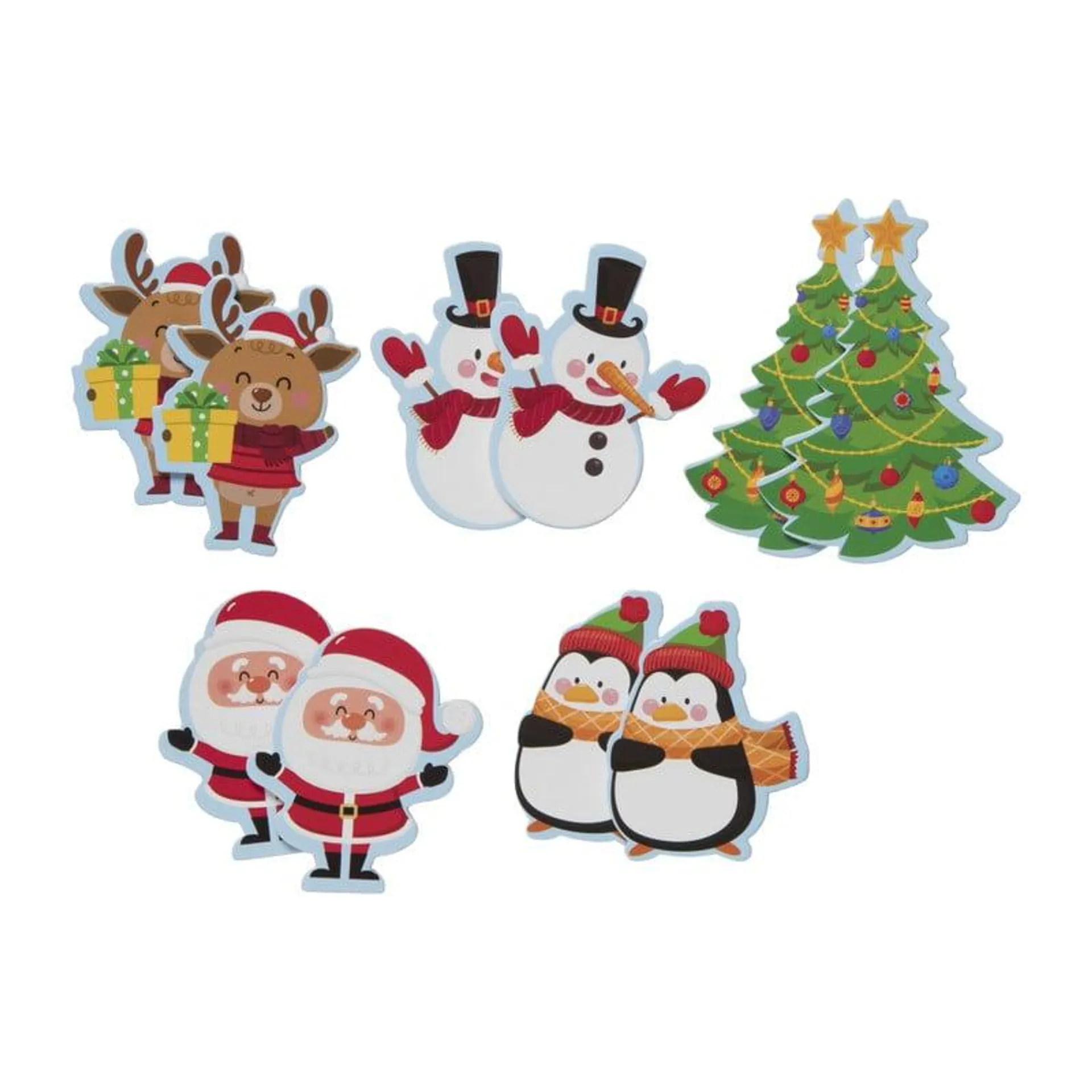 Kerst foam stickers