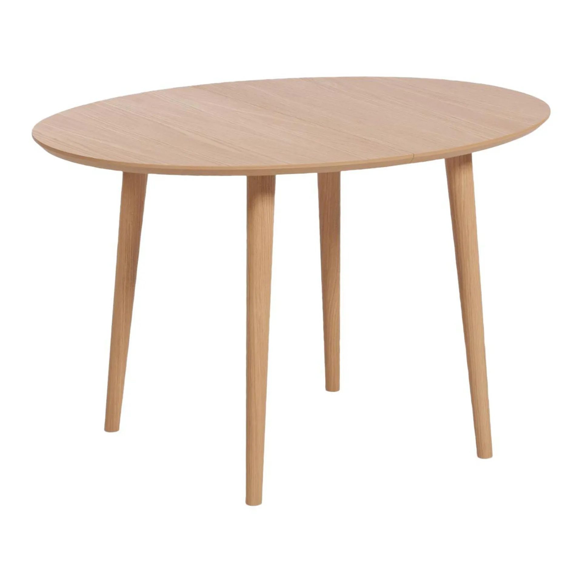 Kave Home Oqui Eettafel Uitschuifbaar - 120/200 x 90 cm - Bruin