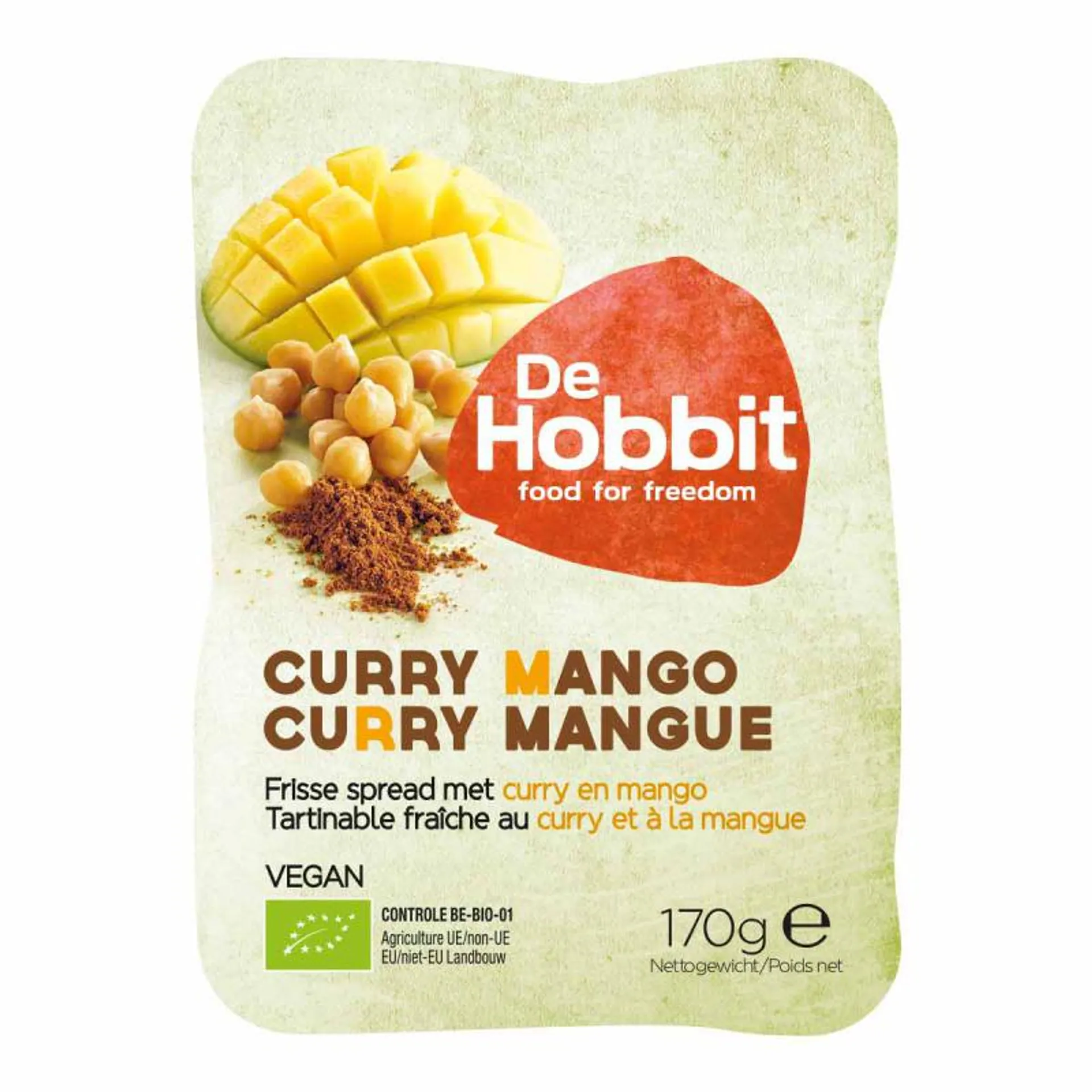 Hummus curry mango