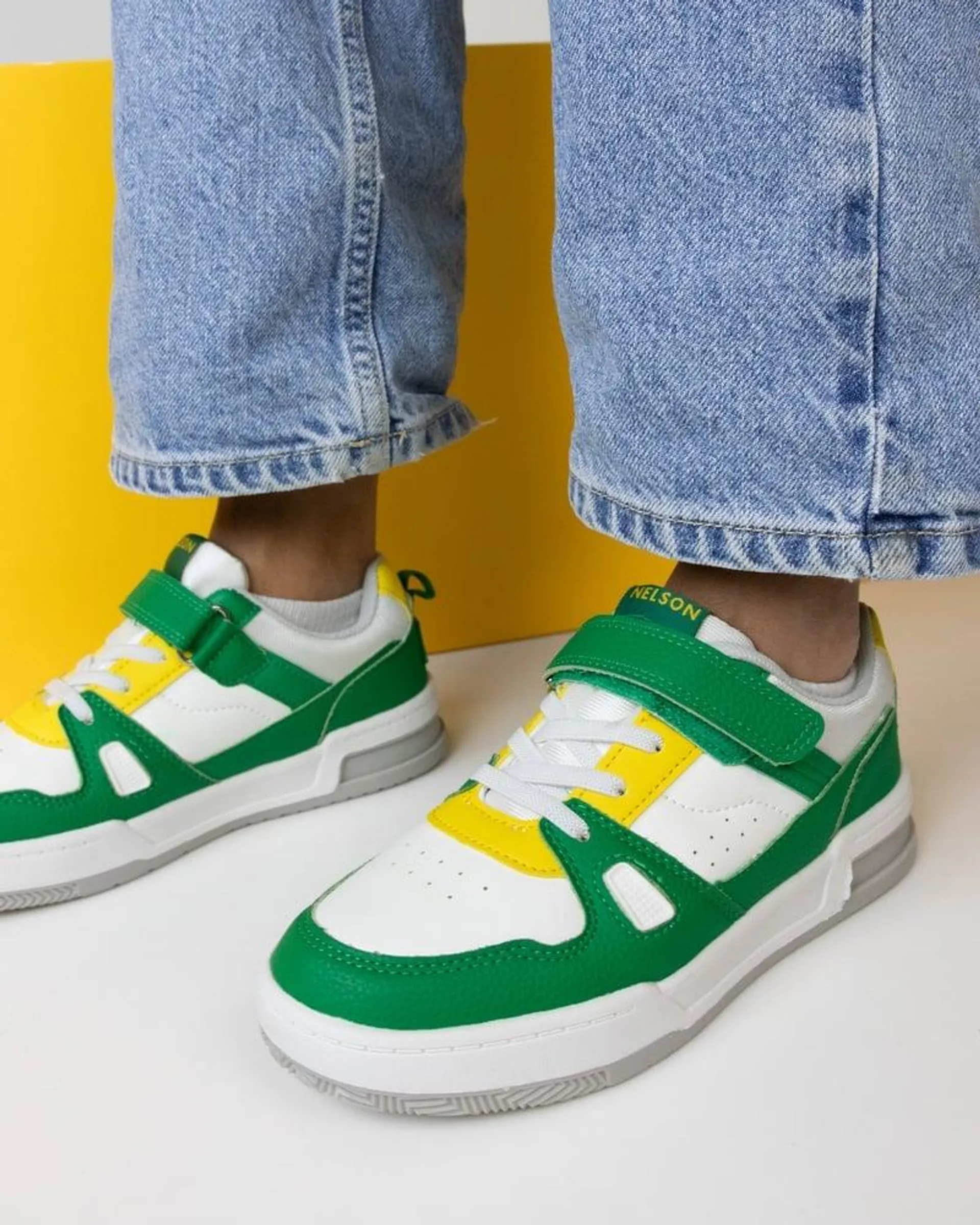 Lage sneakers - groen