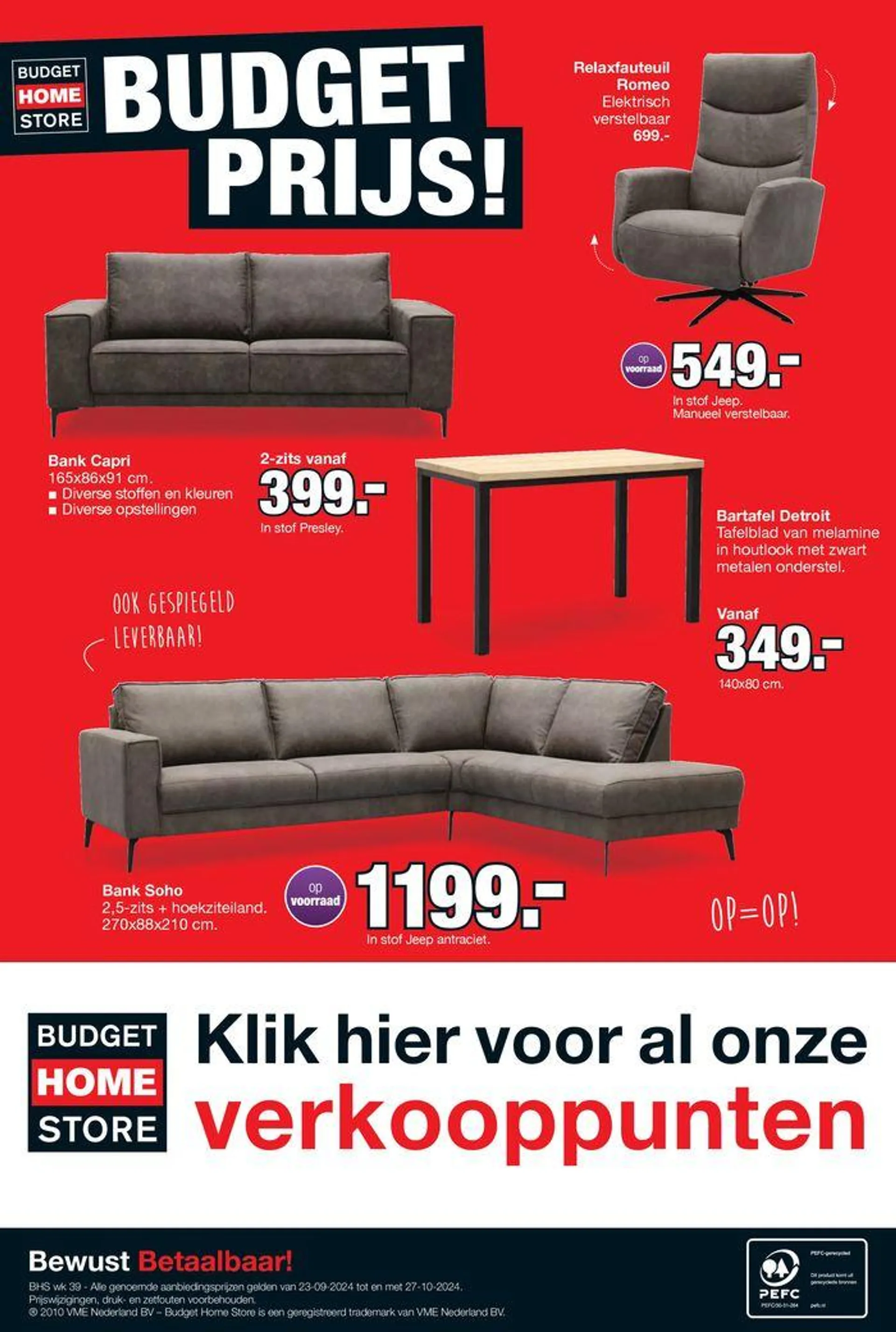 Budget Home Store folder van 23 september tot 7 oktober 2024 - Folder pagina 8