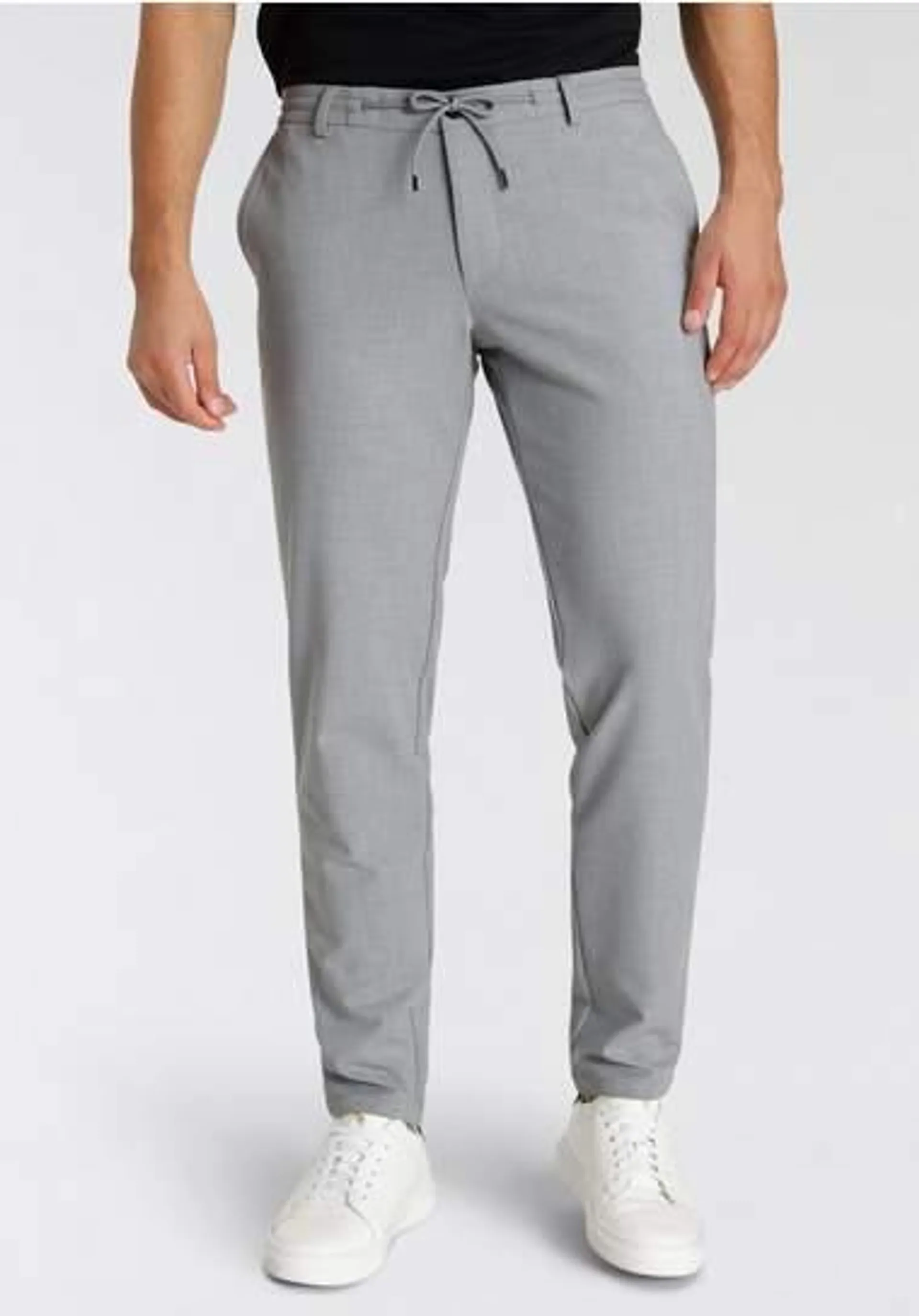 Bruno Banani Pantalon Met elastische tailleband en koord