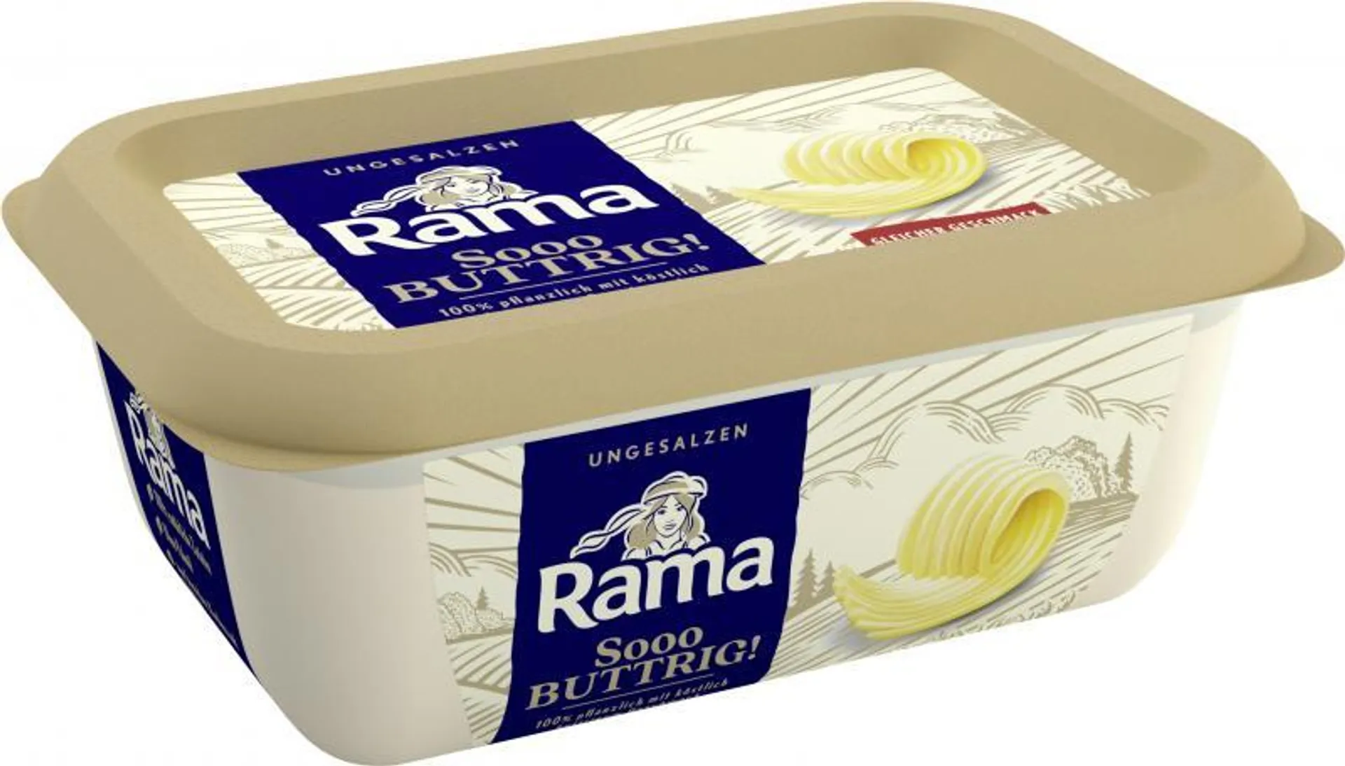 Rama Sooo Buttrig 100% pflanzlich ungesalzen 225 g