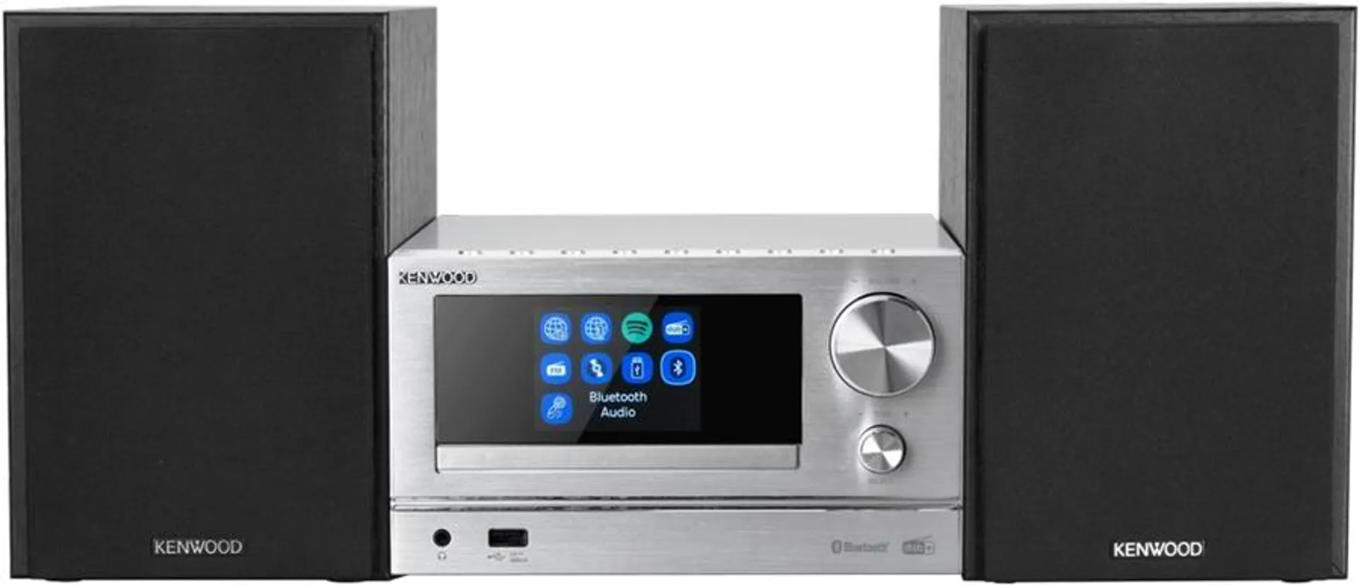 Kenwood M-7000S-S stereo set met DAB+