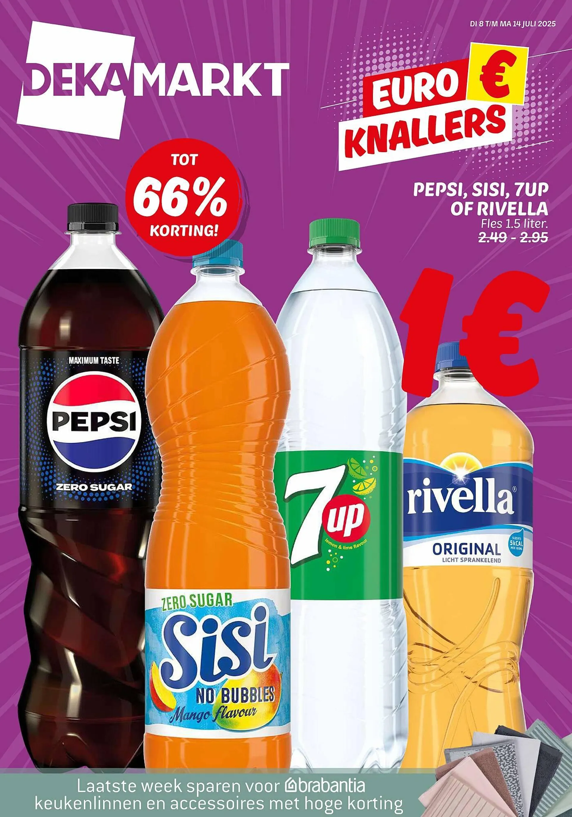 Dekamarkt folder van 8 juli tot 14 juli 2025 - Folder pagina 1