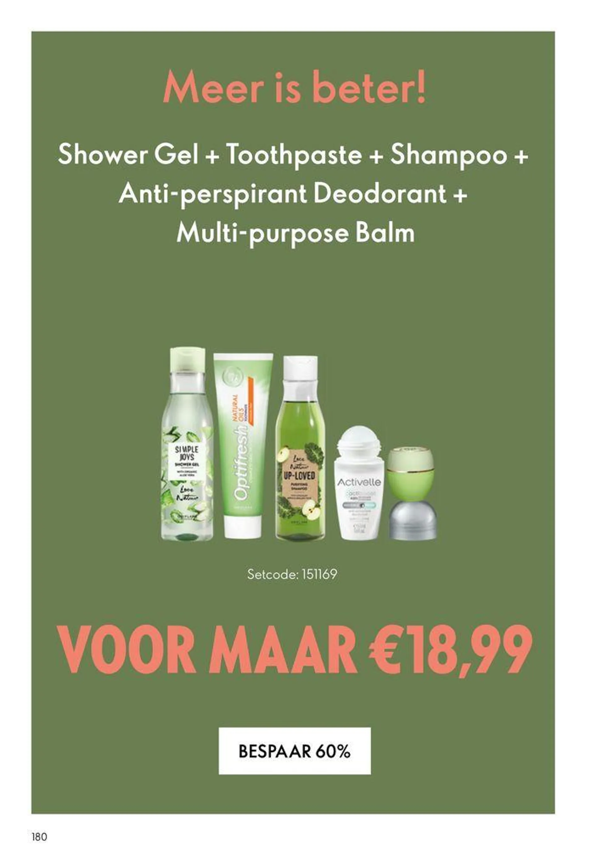 ORIFLAME folder van 12 september tot 26 september 2024 - Folder pagina 180