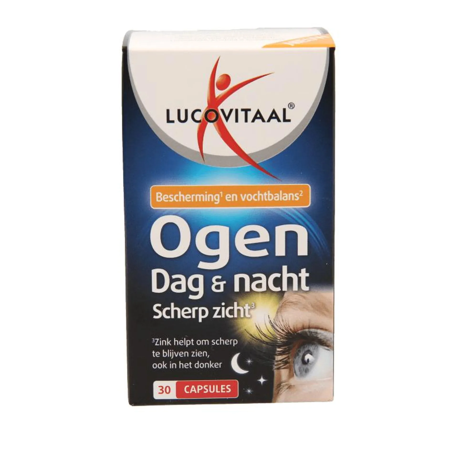 Lucovitaal Ogen dag en nacht scherp zicht 30 capsules