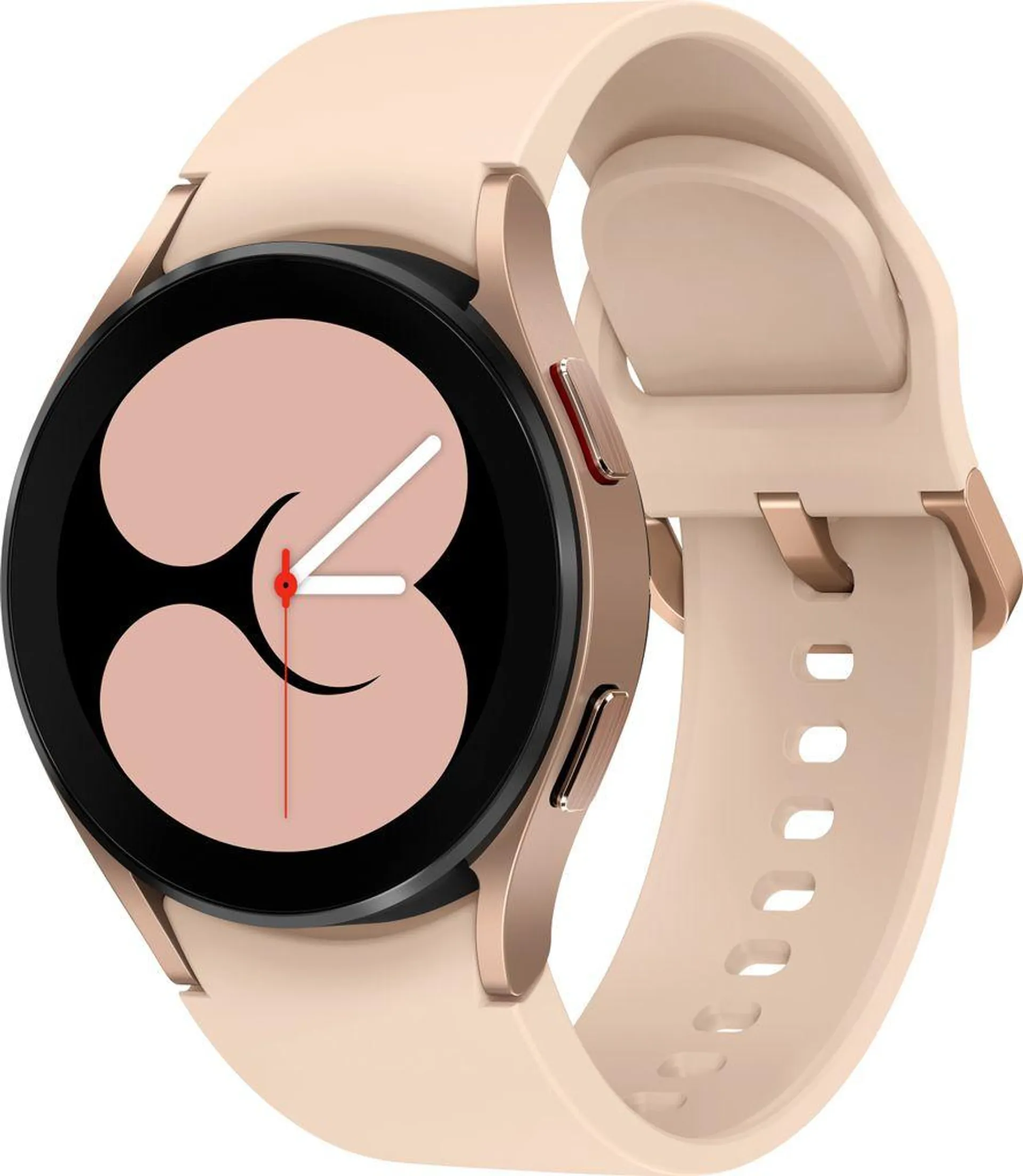 Samsung Galaxy Watch 4 Smartwatch, 40 mm, Pink Gold, Bluetooth, Aluminium, sportlich-modern, Fitness- & Gesundheitsüberwachung, Android, BIA-Analyse, Mobiles Bezahlen