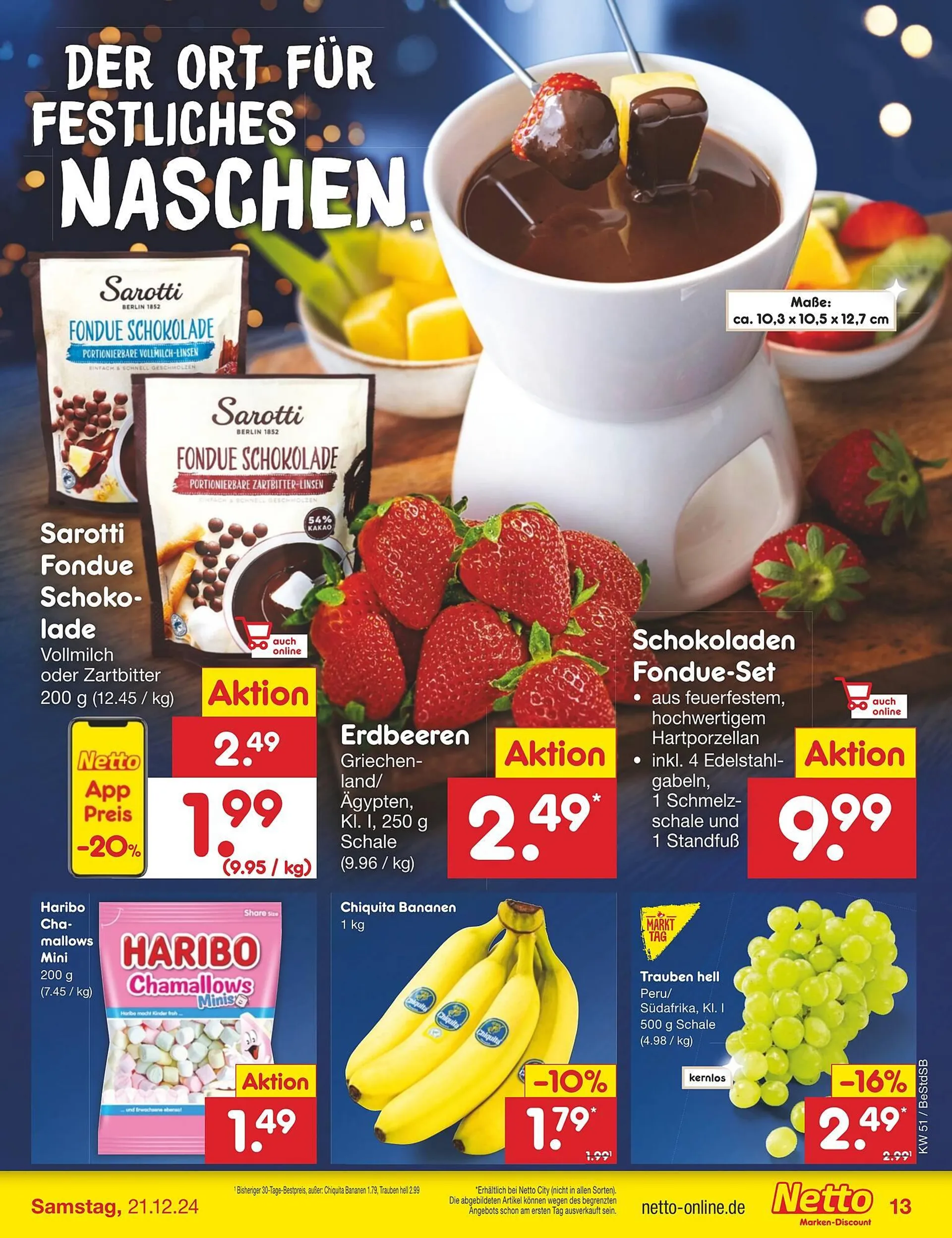 Netto Marken-Discount DE folder van 16 december tot 21 december 2024 - Folder pagina 13