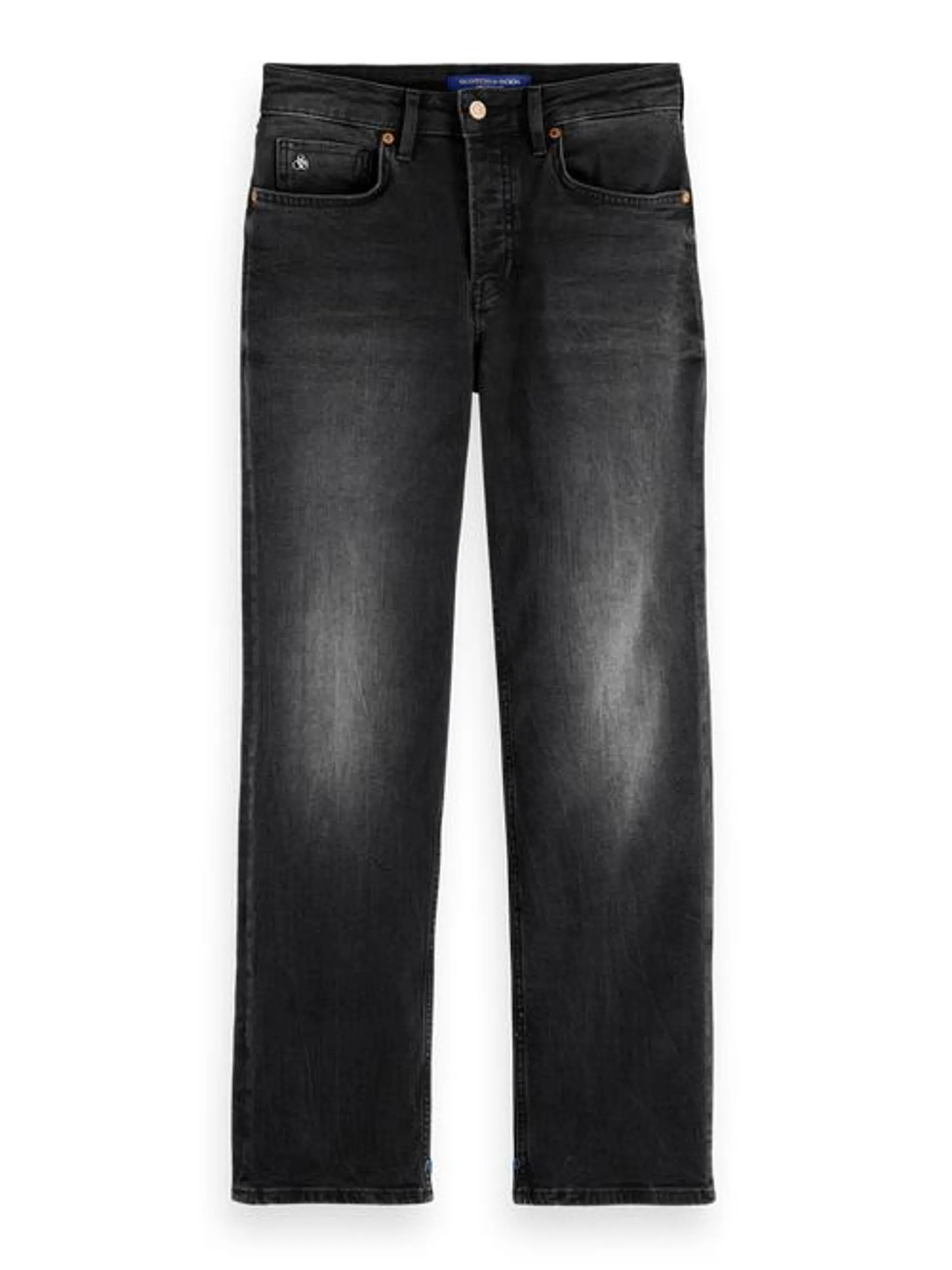 Core the sky straight jeans -black night