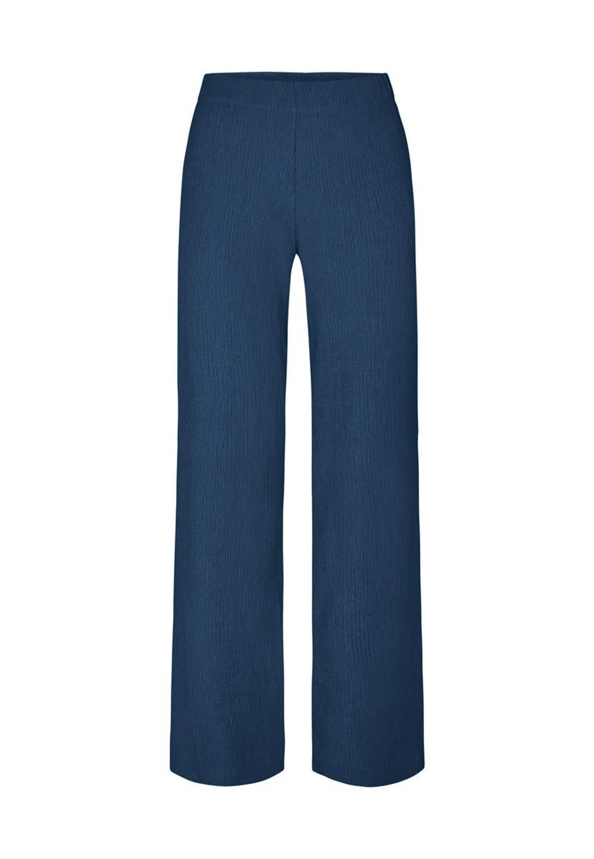 Broek wide leg blauw 32"