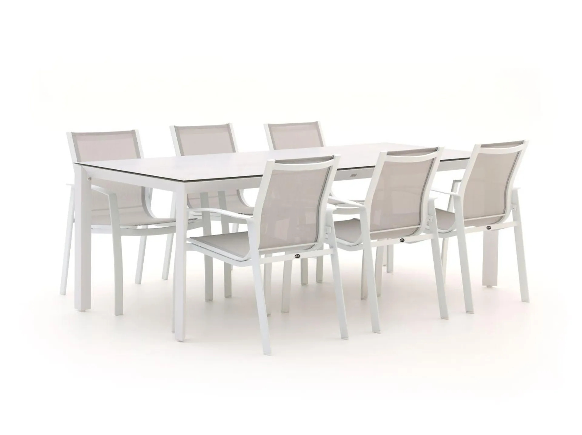 R&S Design Altea/Veneto 220cm dining tuinset 7-delig stapelbaar