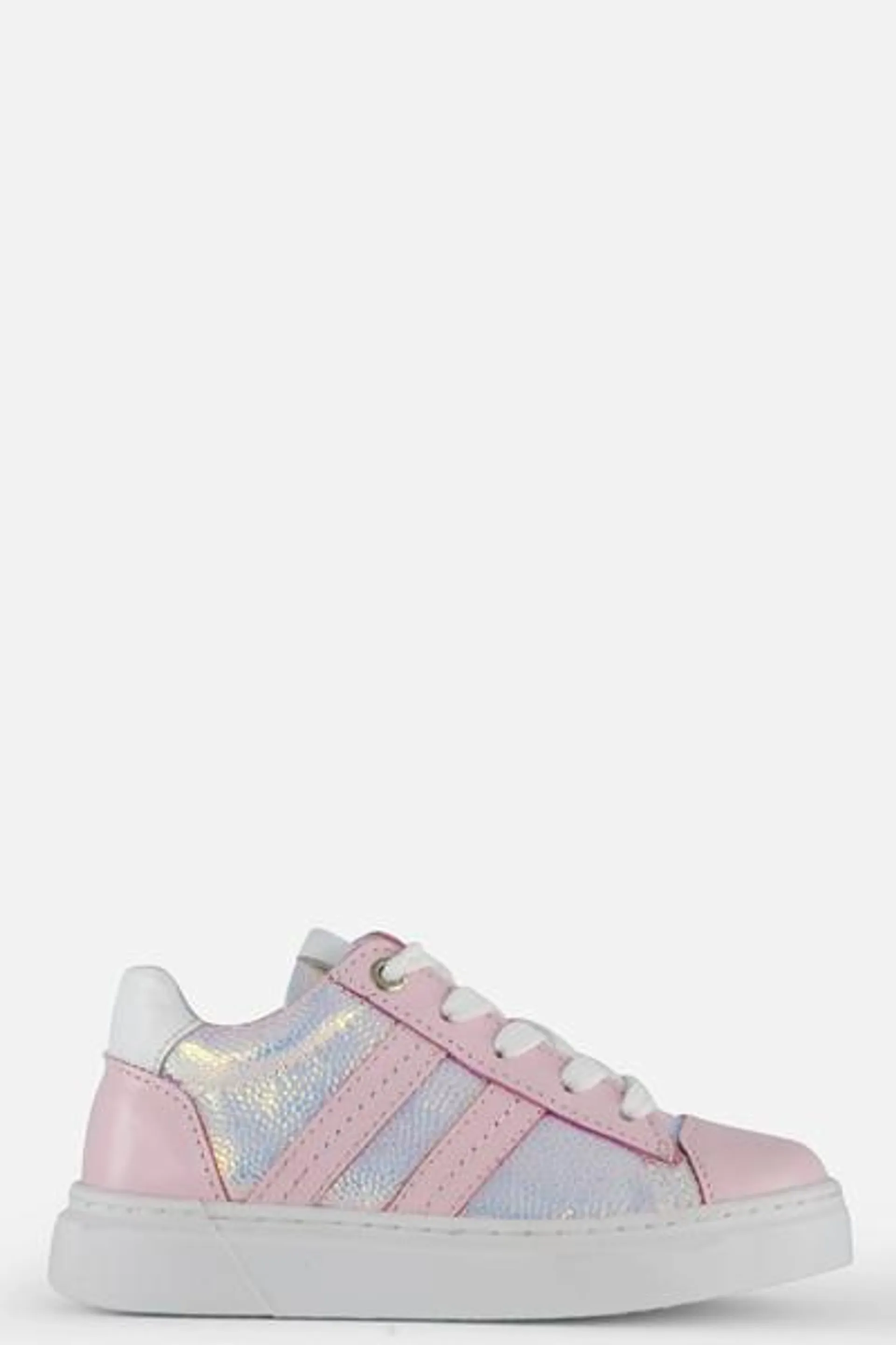 Muyters Petrolio Sneakers roze Leer