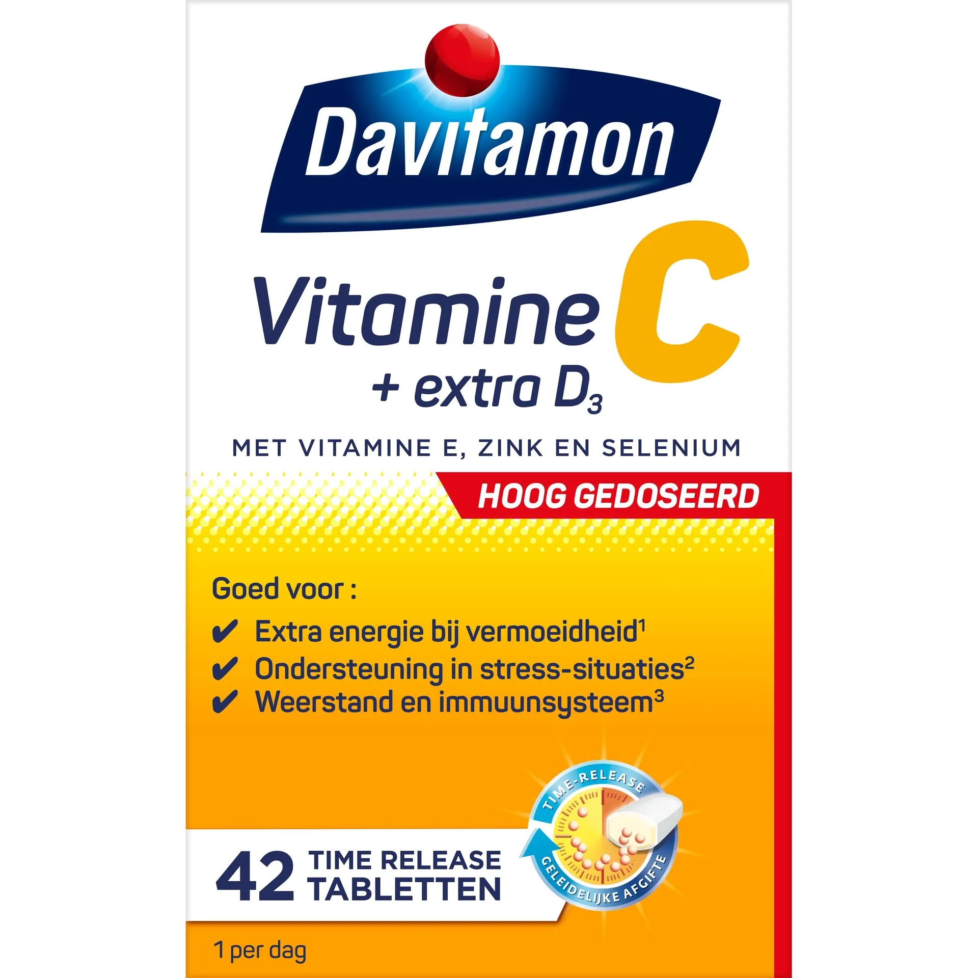 Davitamon Vitamine C time release 42 tabletten