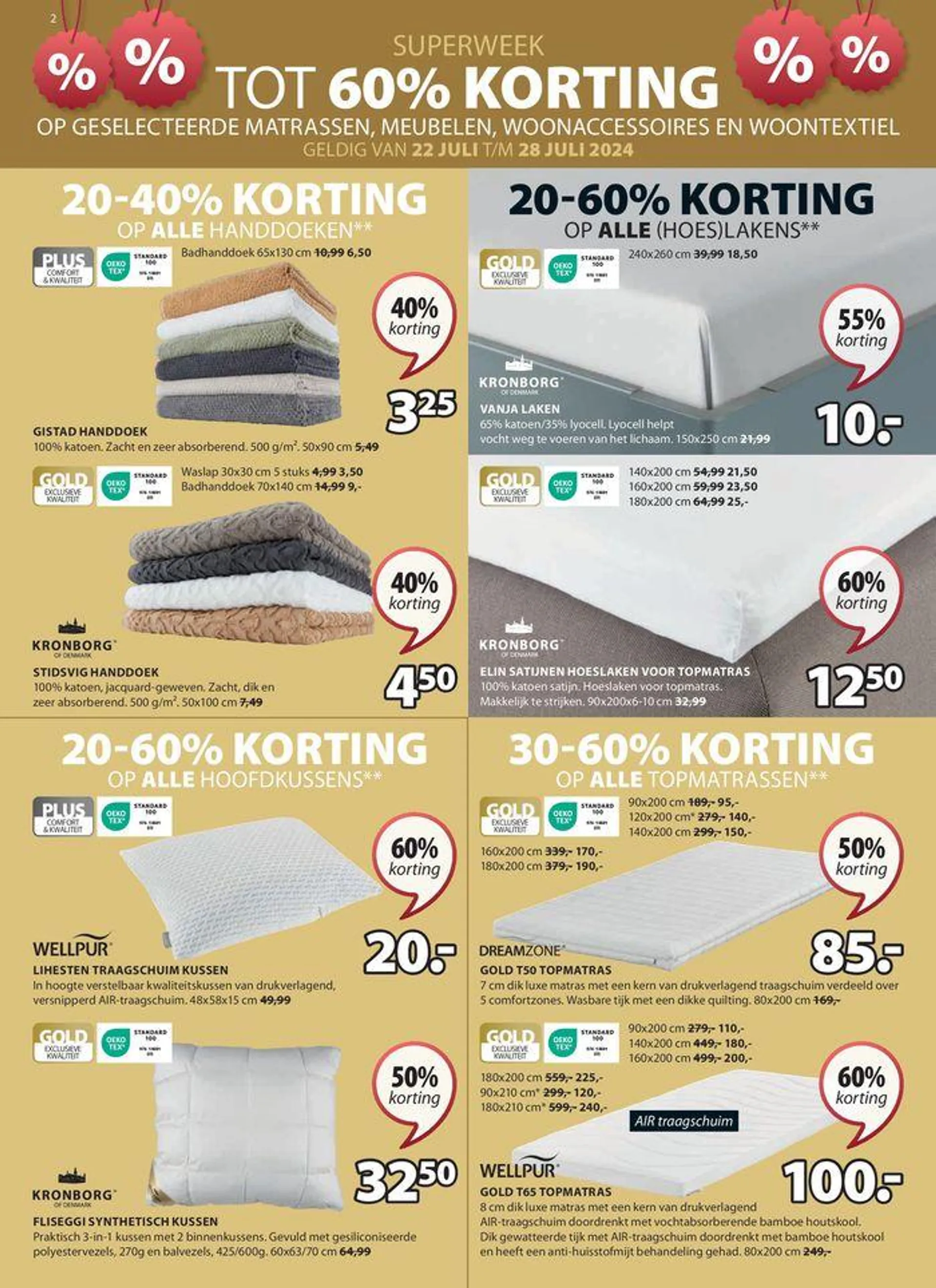 Aanbieding van de week van 22 juli tot 5 augustus 2024 - Folder pagina 3