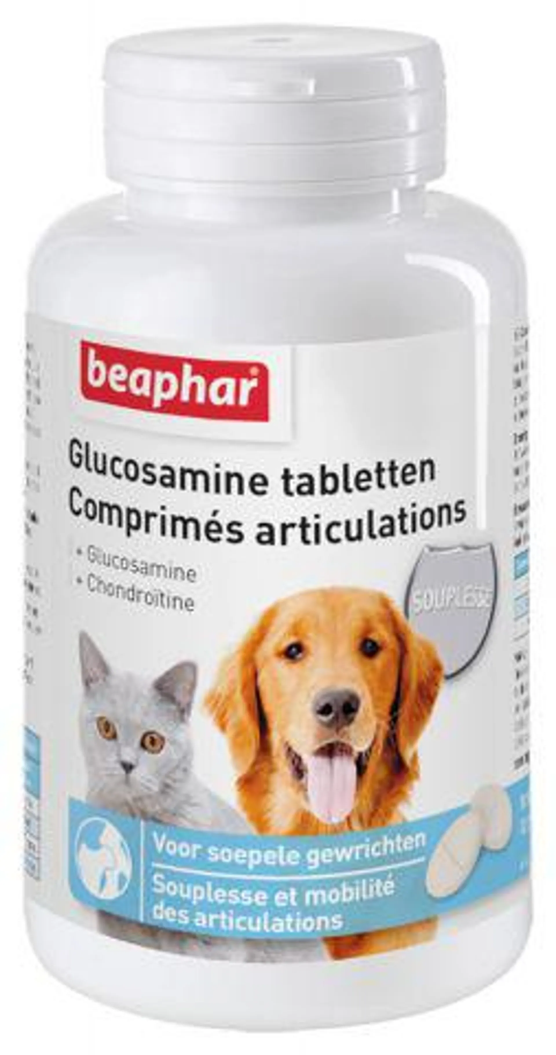Beaphar - Gluccosamine Tabletten - 60 stuks