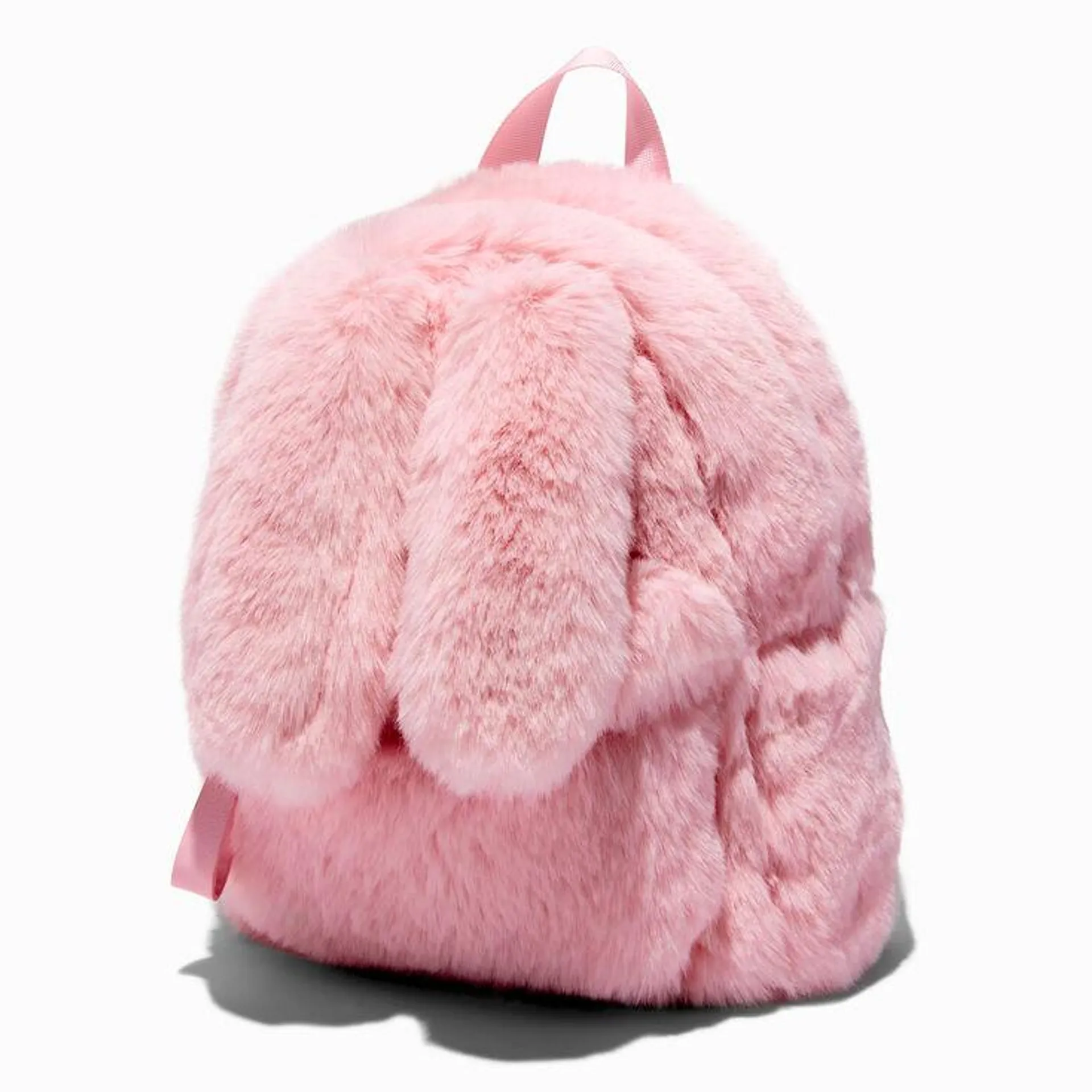 Pink Bunny Plush Backpack