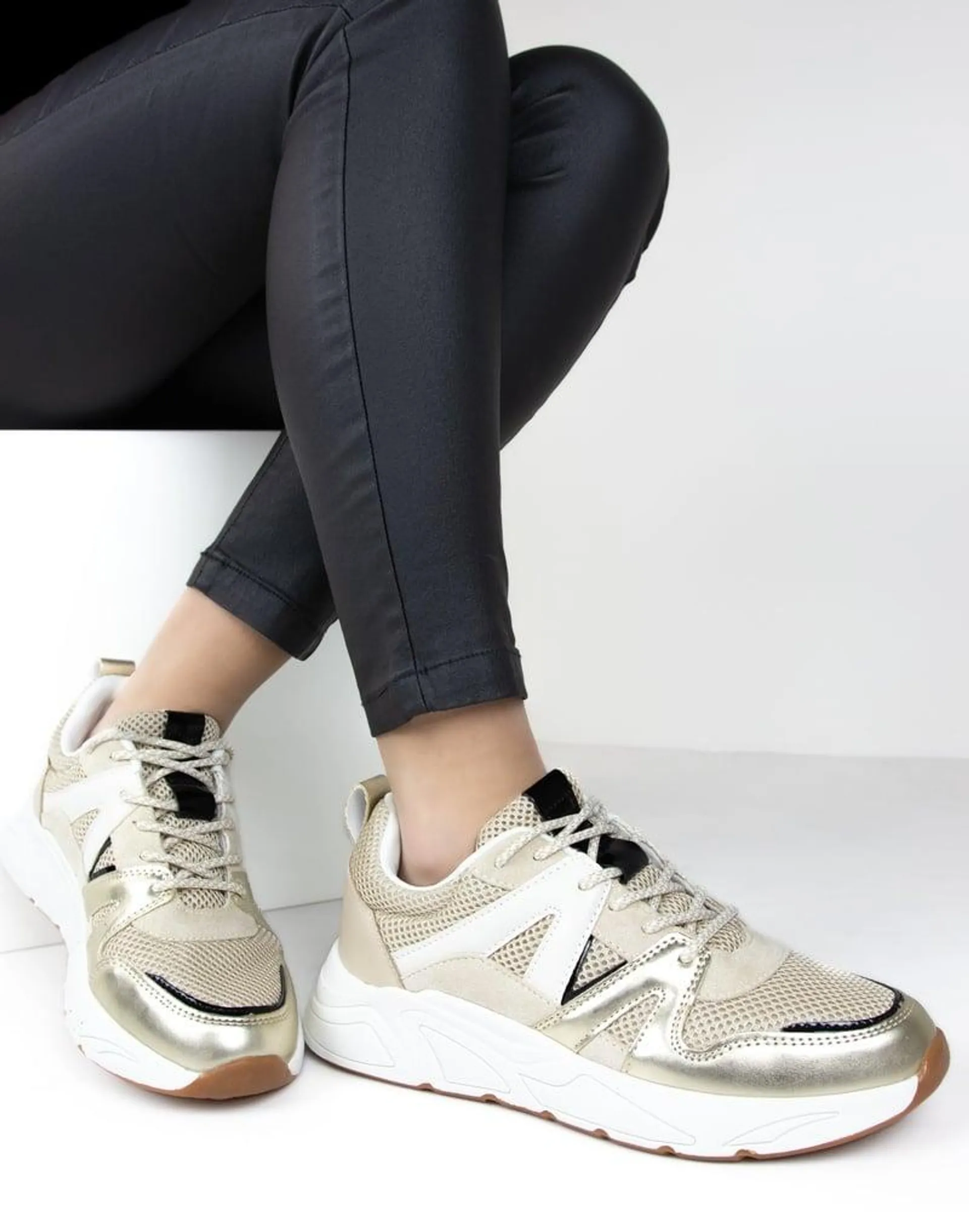 Lage sneakers - beige