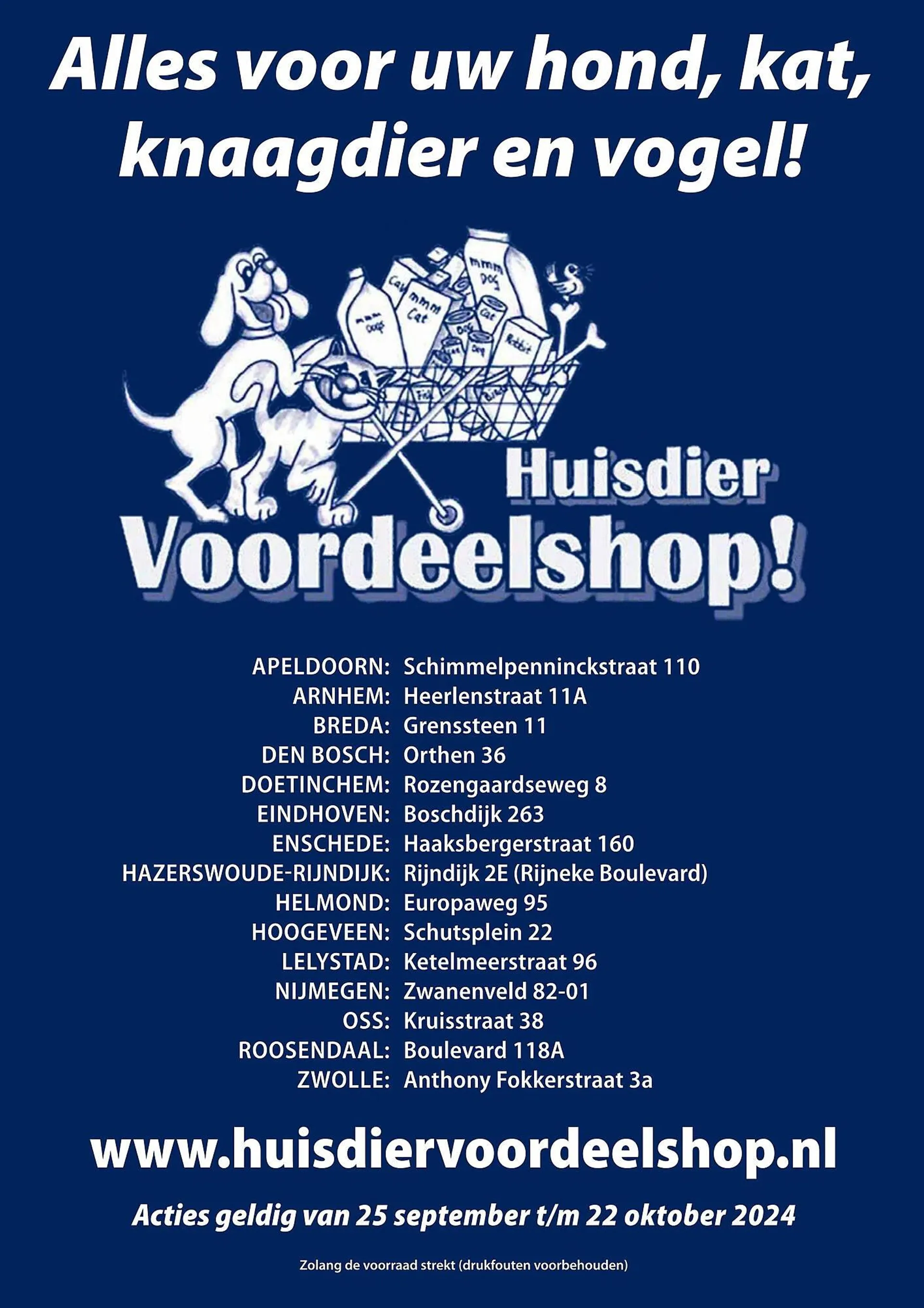 Huisdier Voordeelshop folder van 25 september tot 8 oktober 2024 - Folder pagina 11