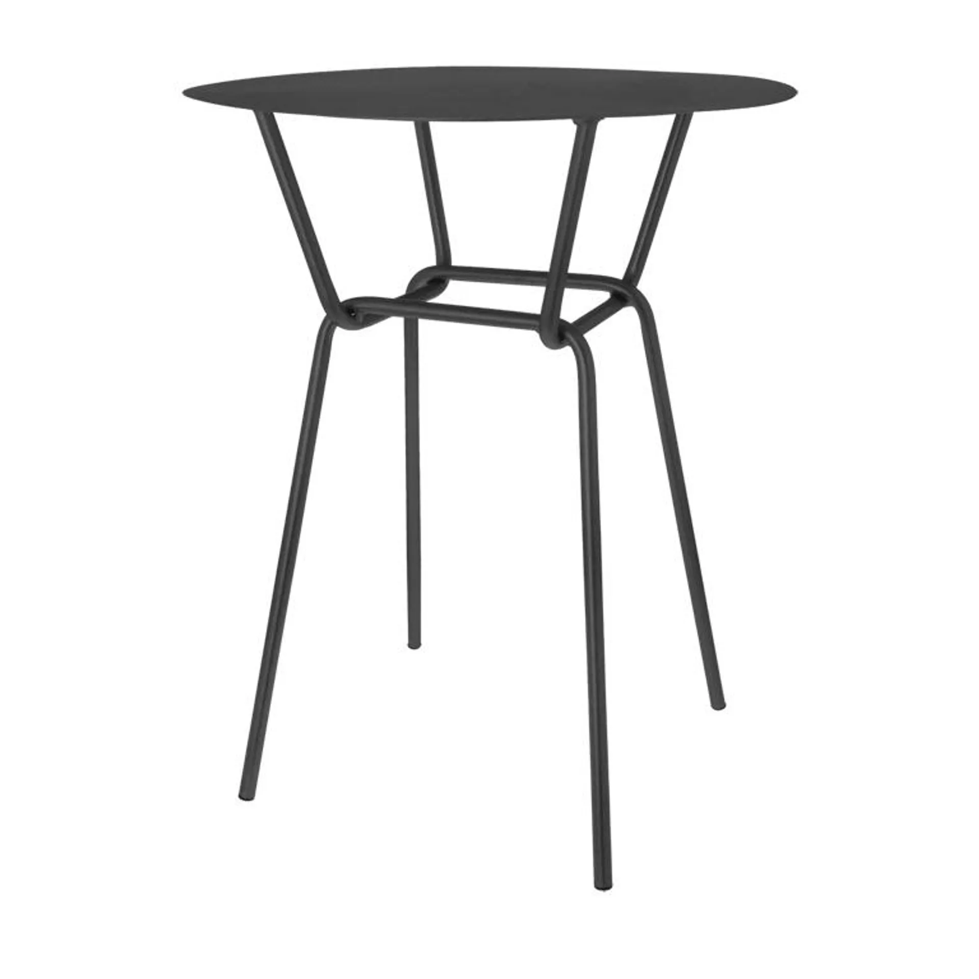 Bijzettafel Amaro 55cm zwart