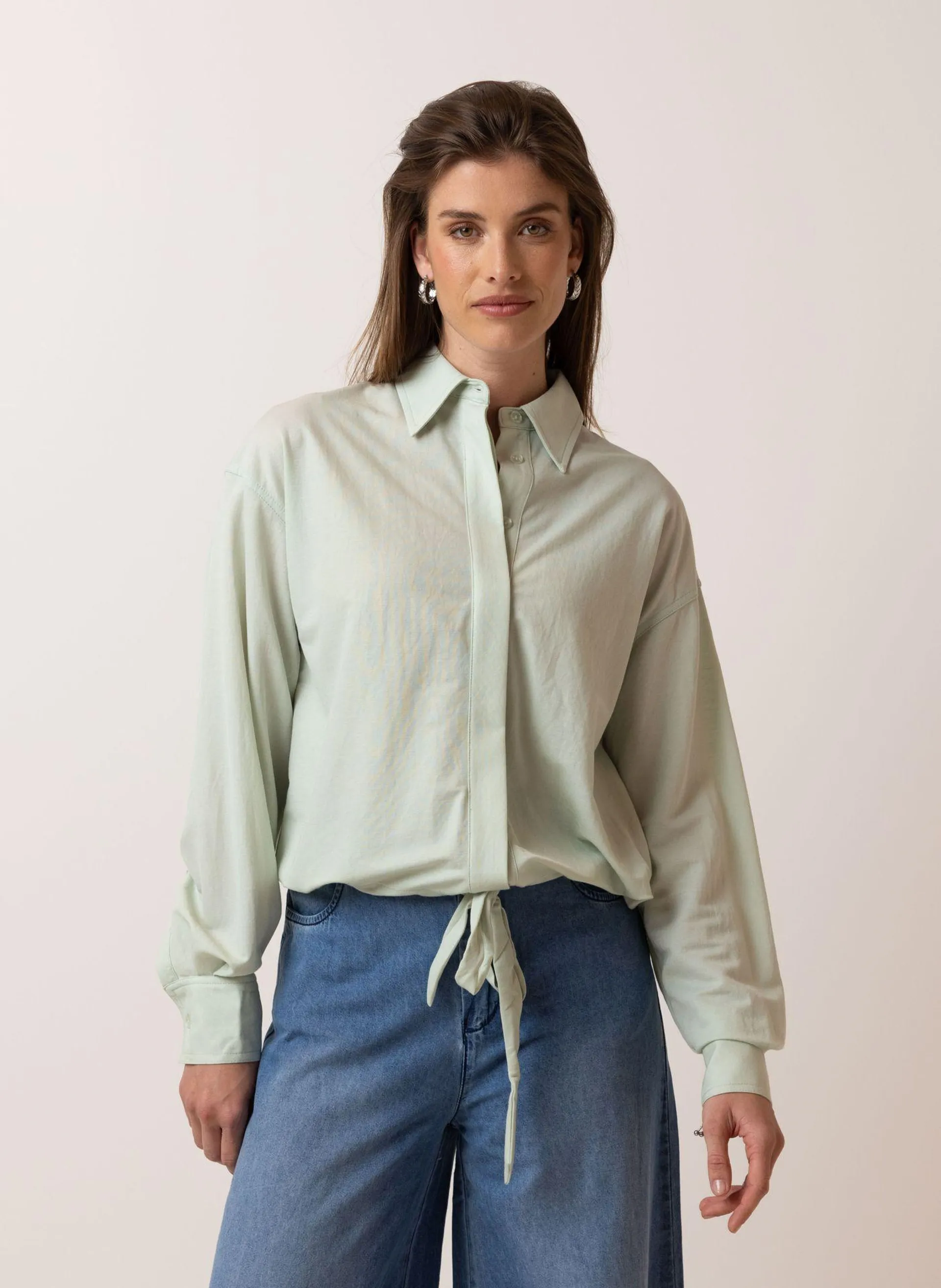 Groene blouse