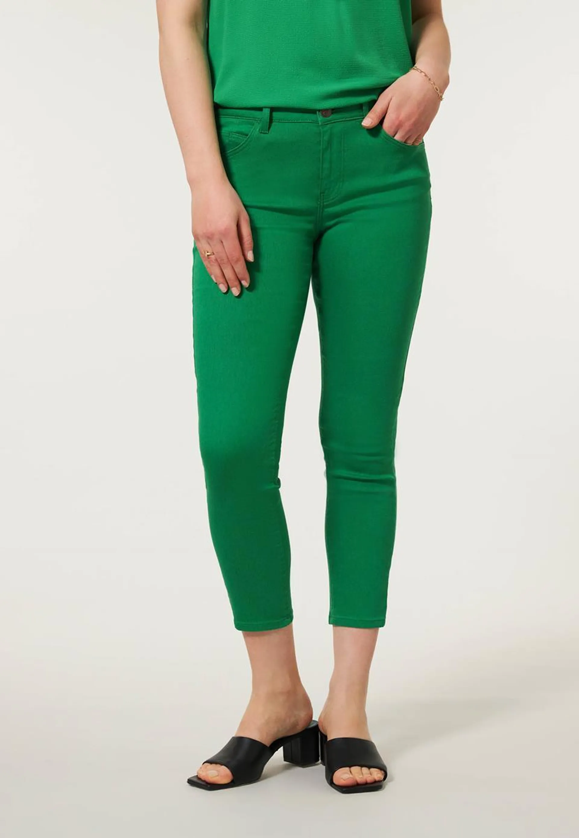 Broek 7/8 groen