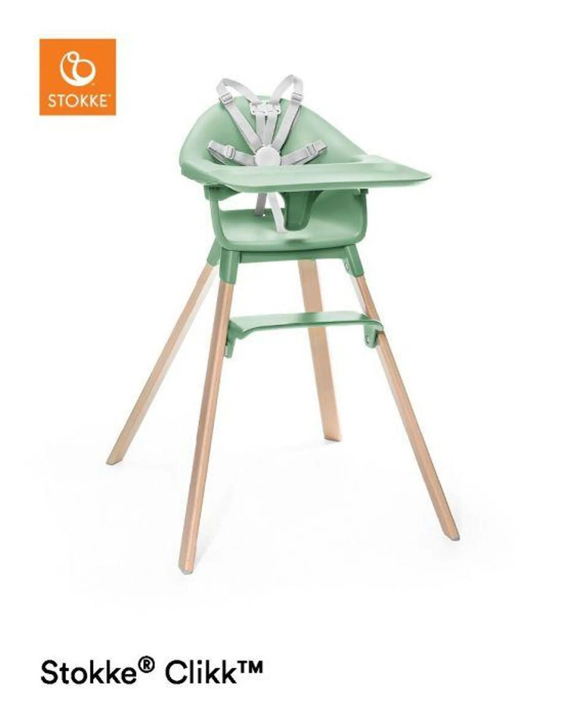 Stokke® Clikk™ Kinderstoel Clover Green