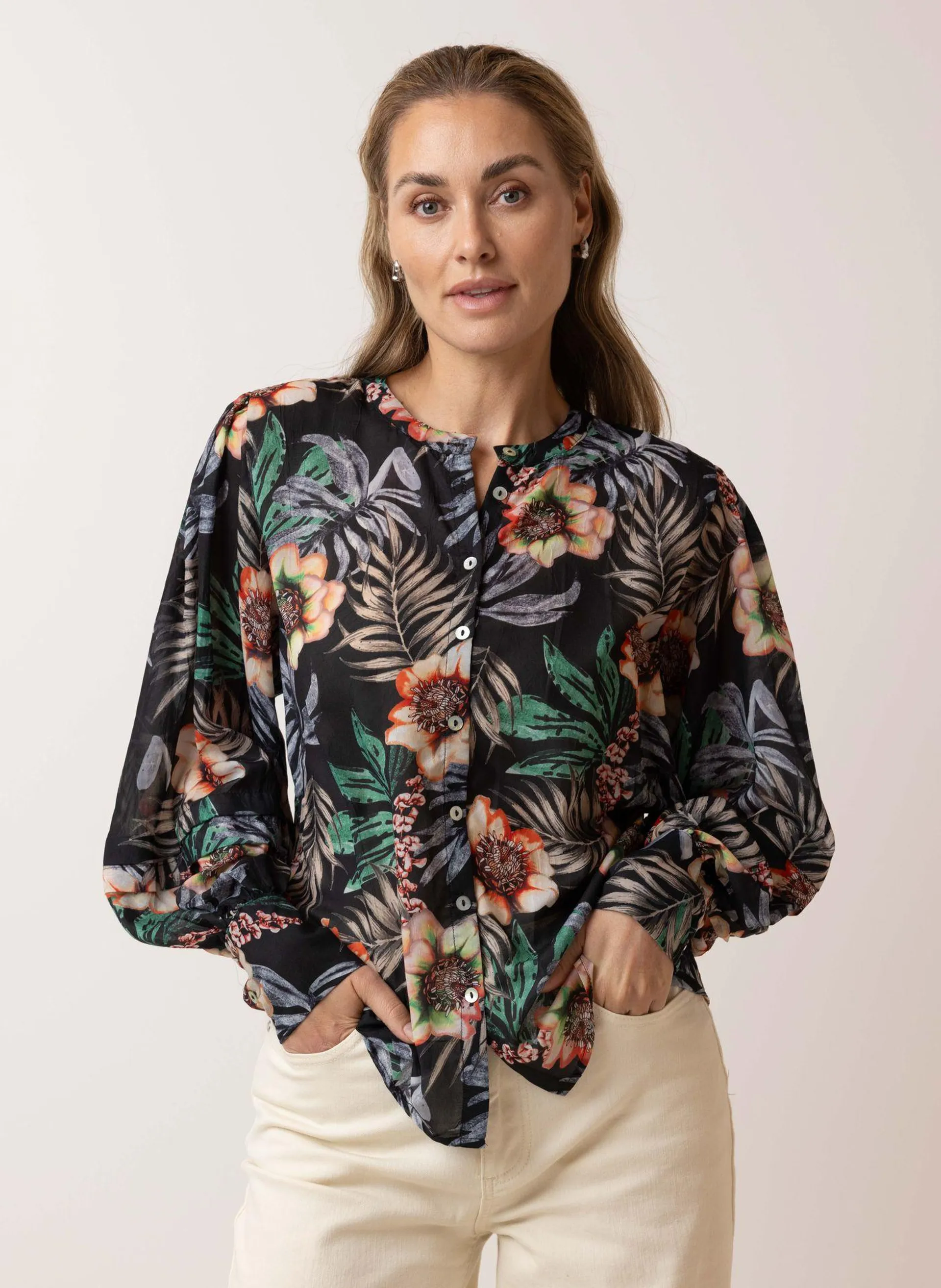 Botanische blouse