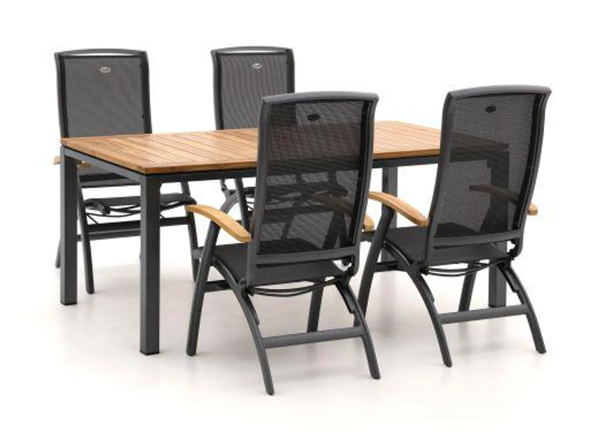 Hartman Da Vinci/Linosa 180cm dining tuinset 5-delig verstelbaar