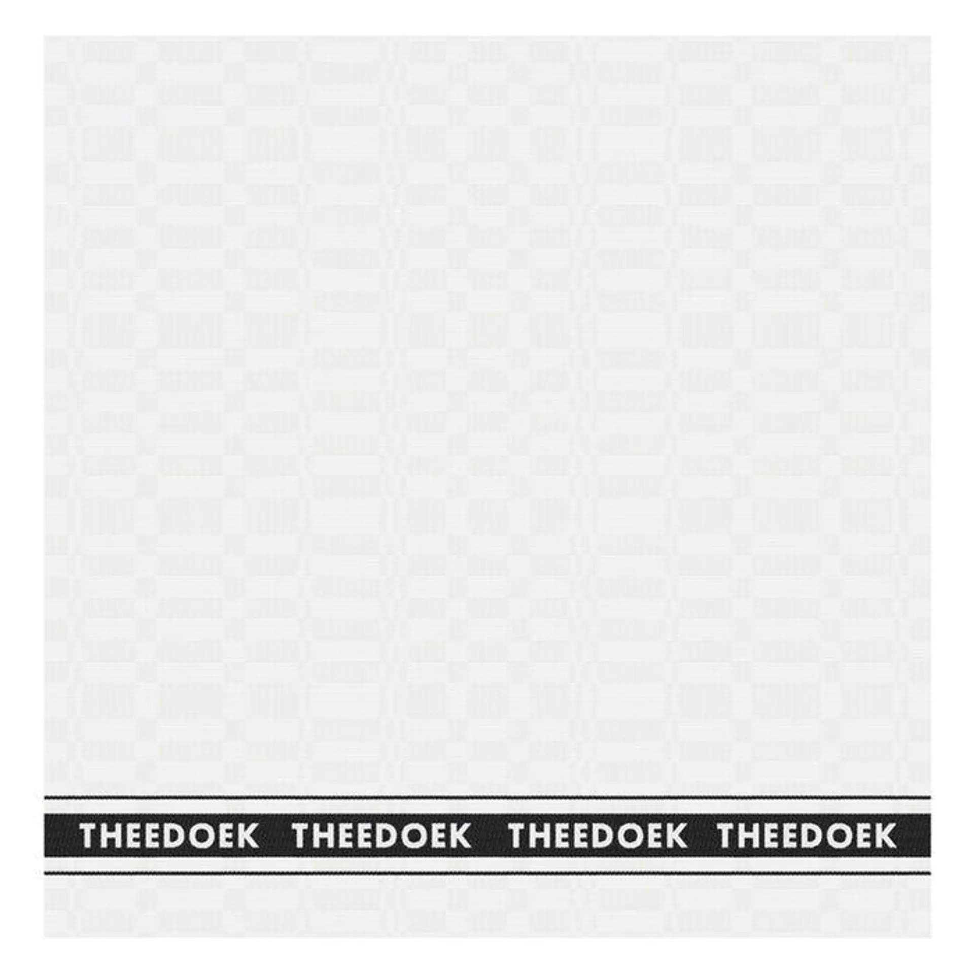 DDDDD Theedoek Pelle 60x65cm - white - set van 6