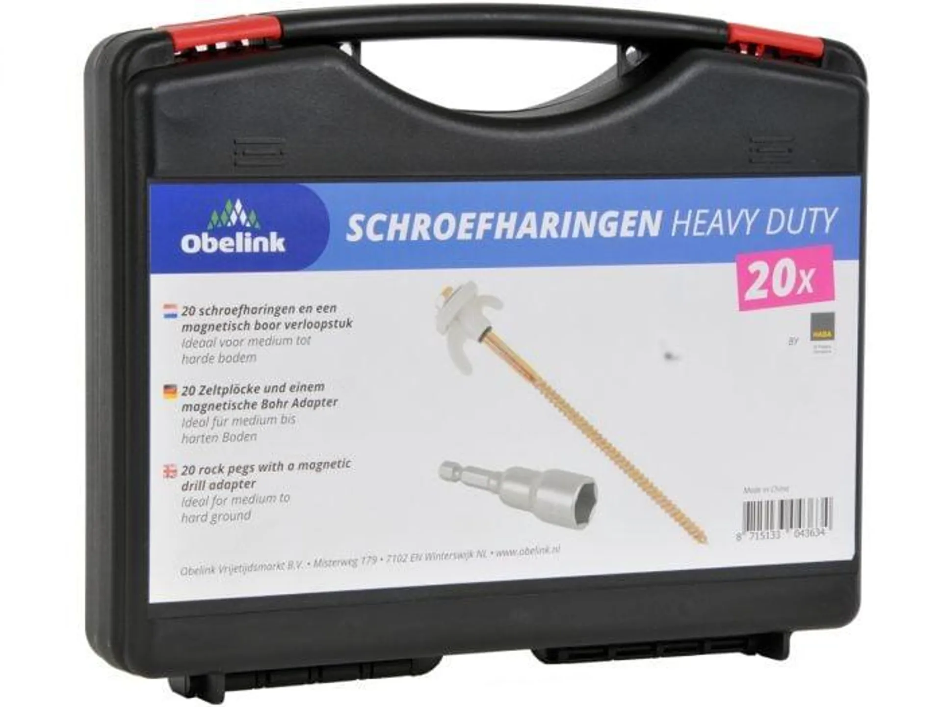 Obelink Heavy Duty schroefharingen