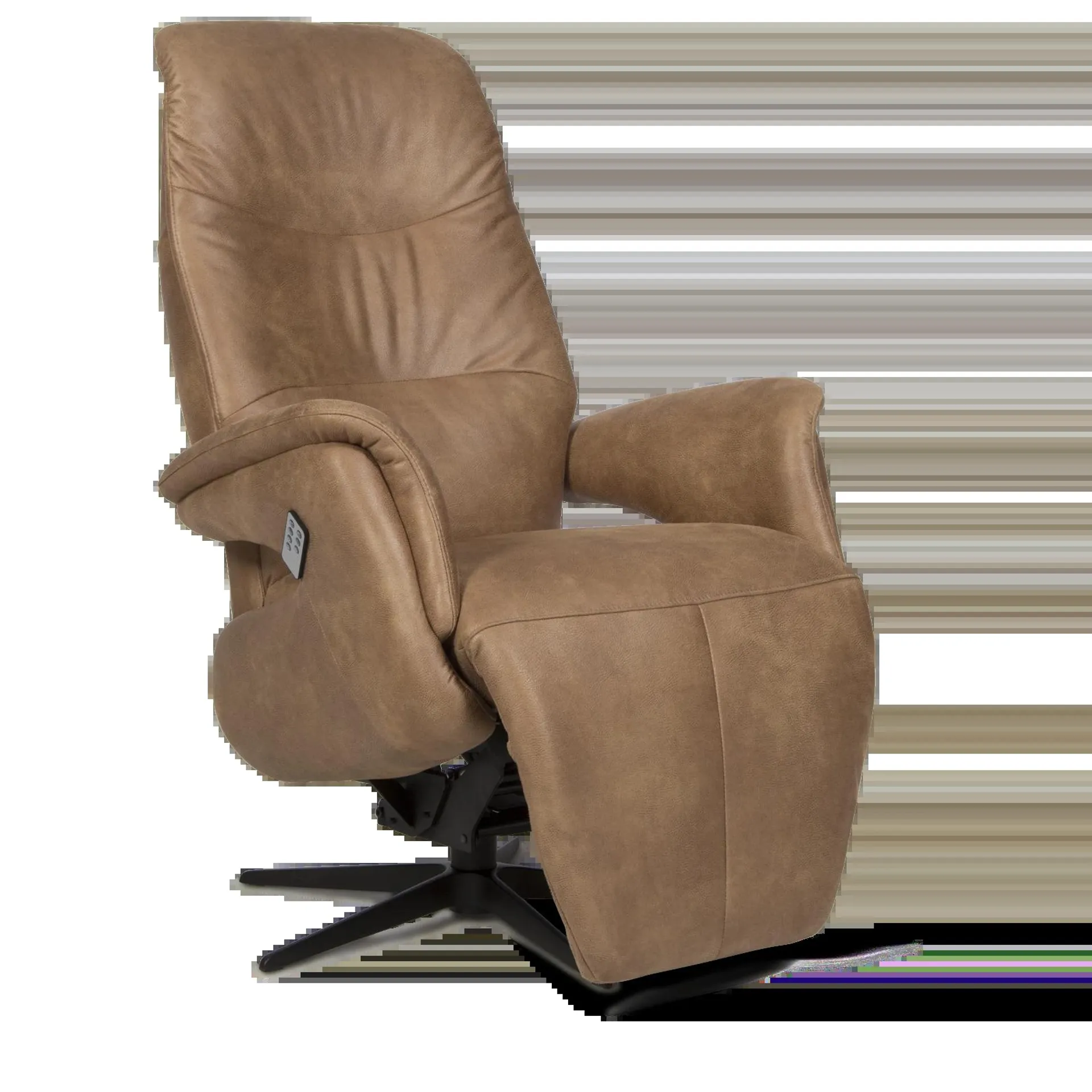 Relaxfauteuil (small - elektrisch) Vaxjo - Cognac Kentucky