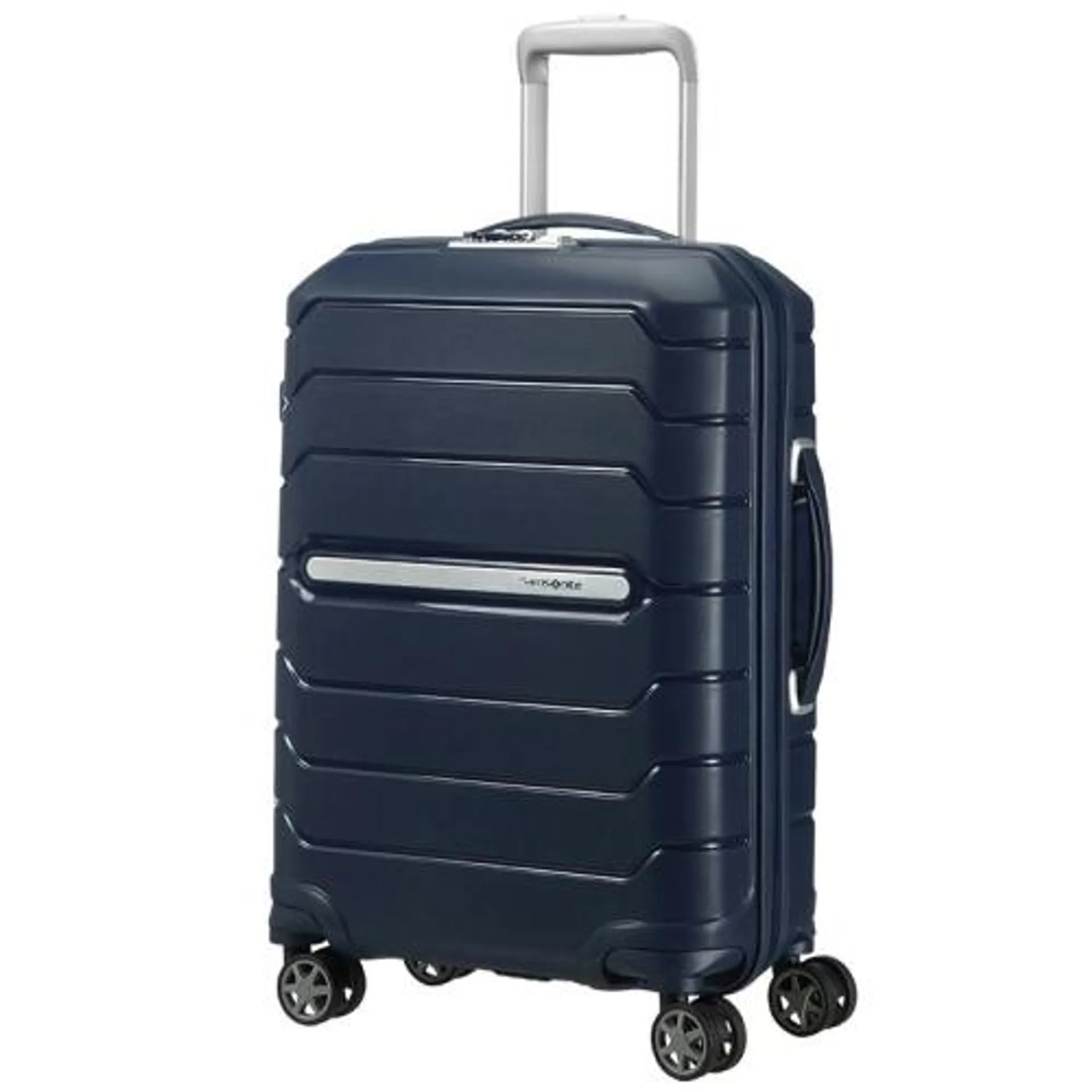 Harde Handbagage Koffer / Trolley / Reiskoffer 55x40x20/24 cm Flux Navy