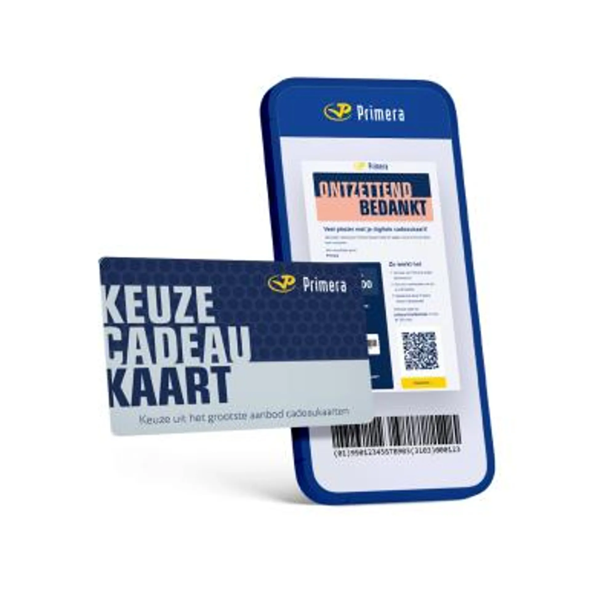 Primera Keuze Code ontzettend bedankt