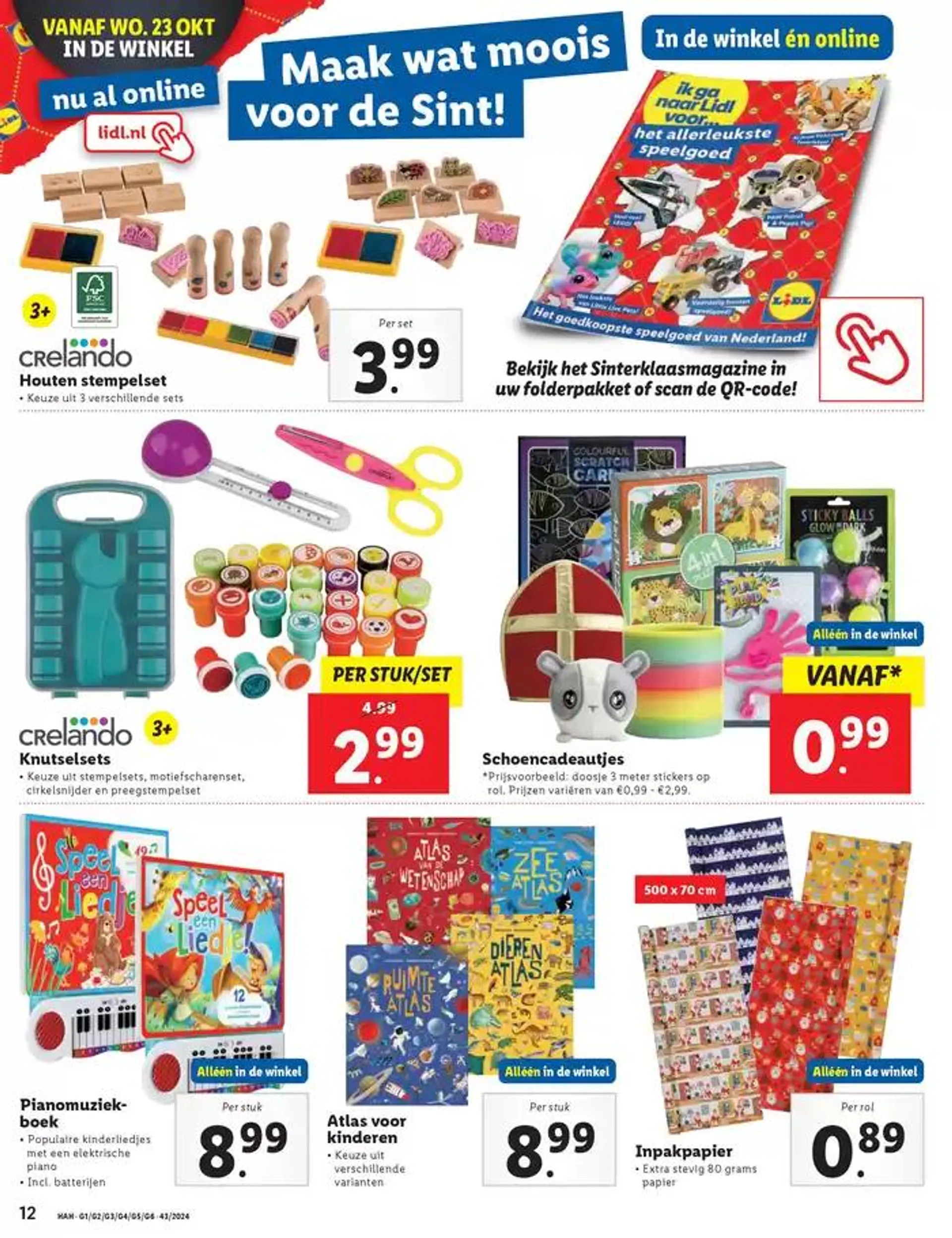 Topdeals en kortingen van 17 oktober tot 30 oktober 2024 - Folder pagina 12