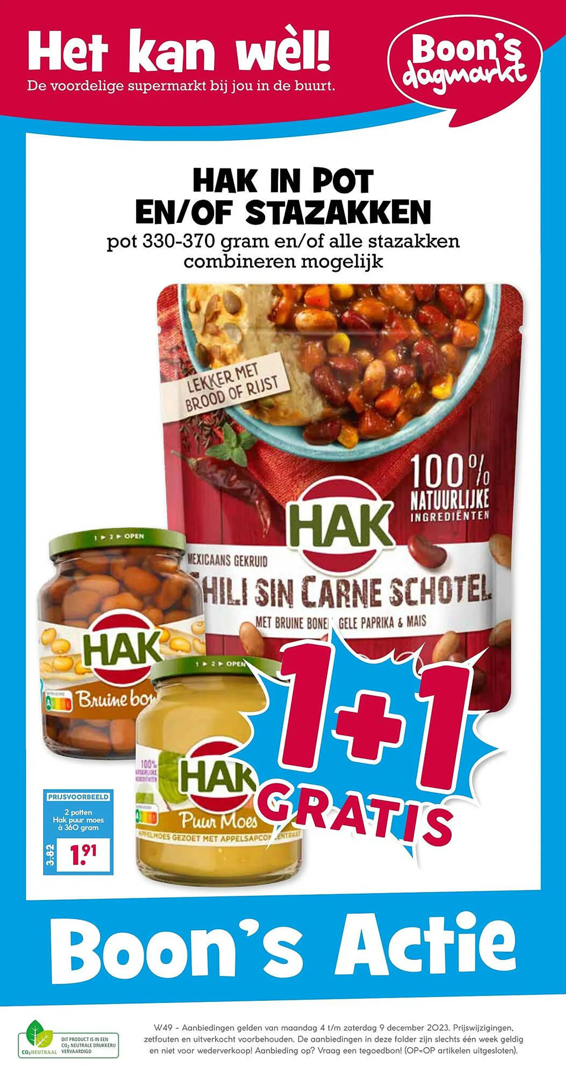 Boon`s Markt folder