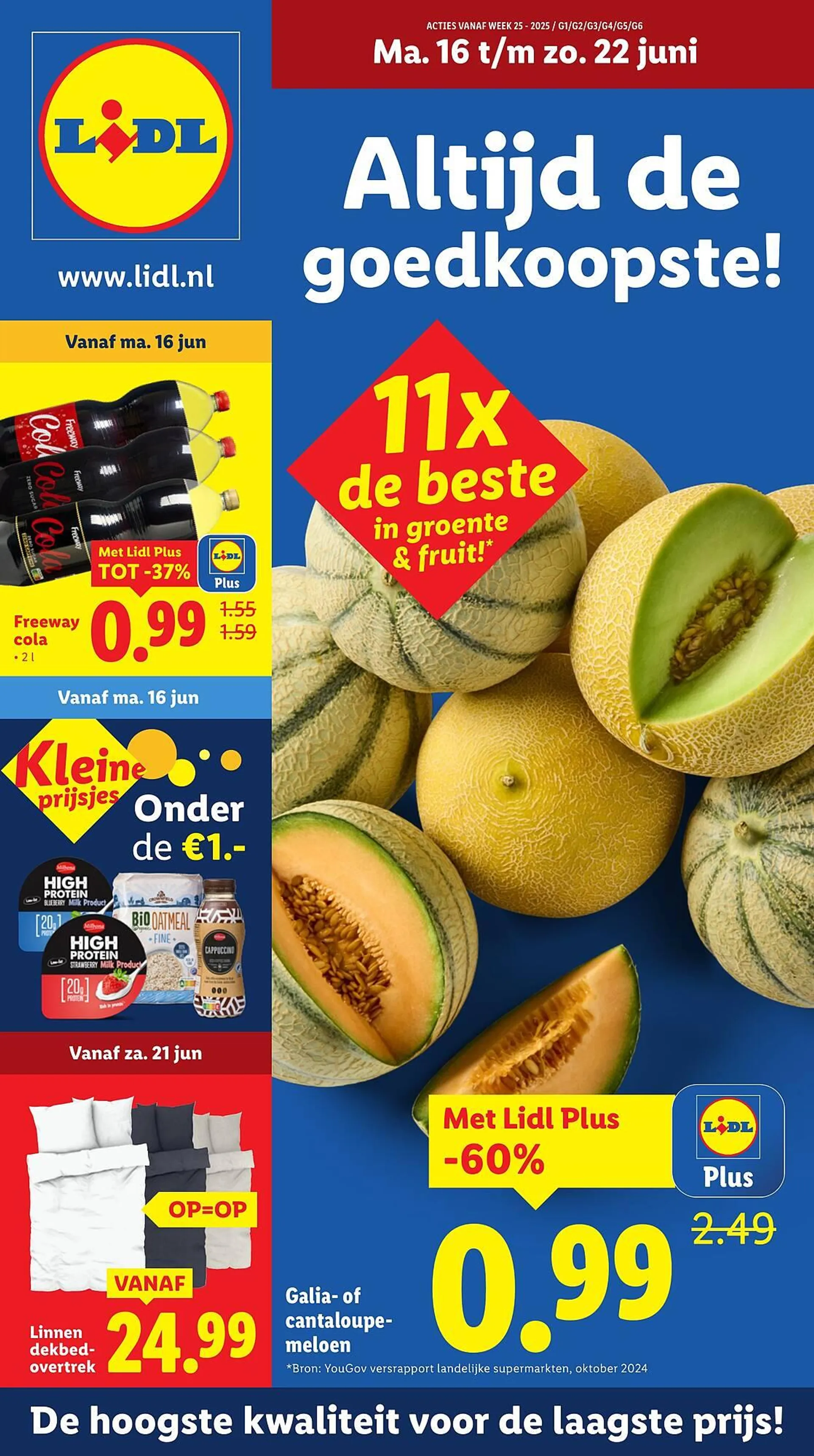Lidl folder van 16 juni tot 22 juni 2025 - Folder pagina 1