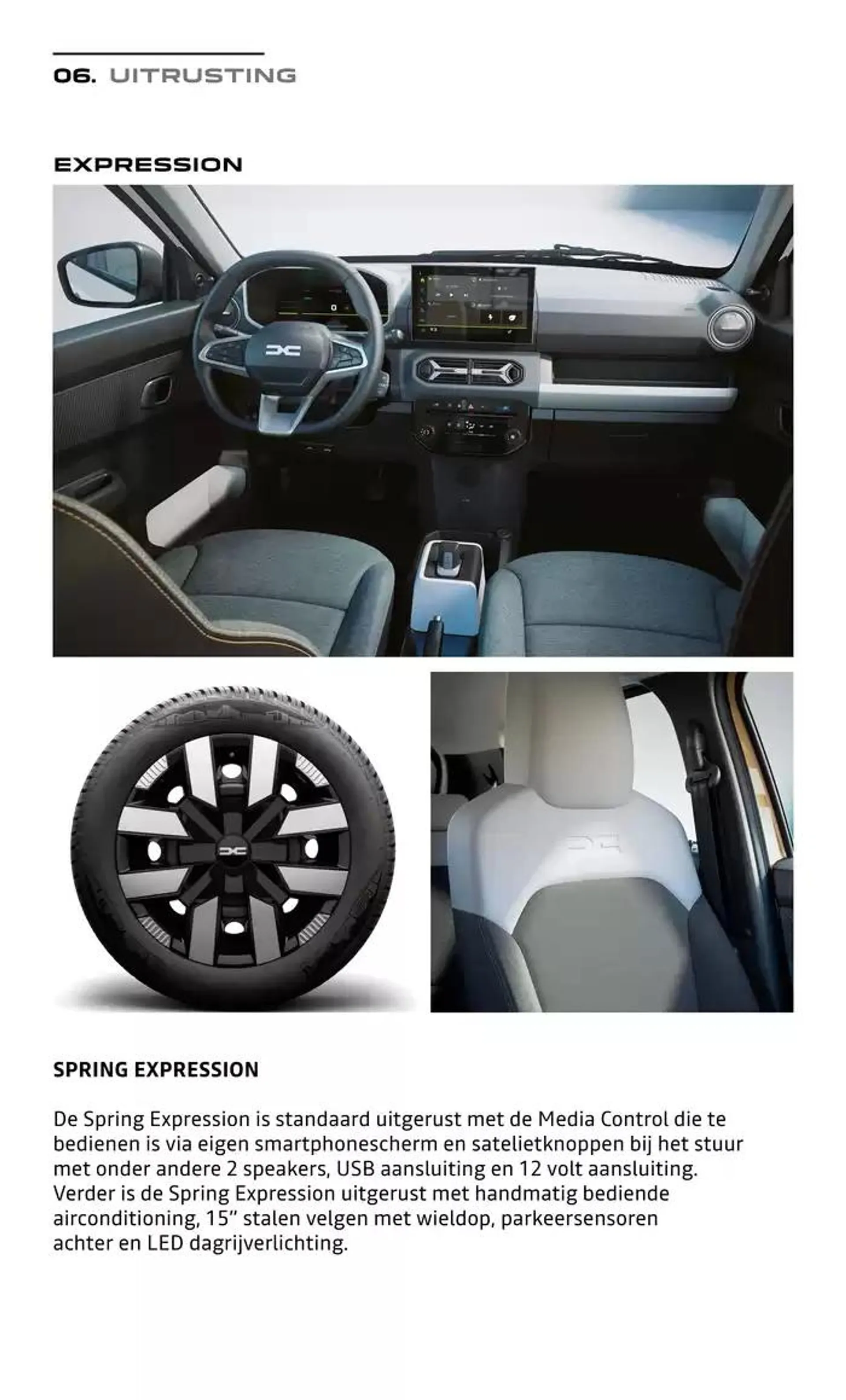 Dacia Spring van 28 november tot 30 juni 2025 - Folder pagina 12