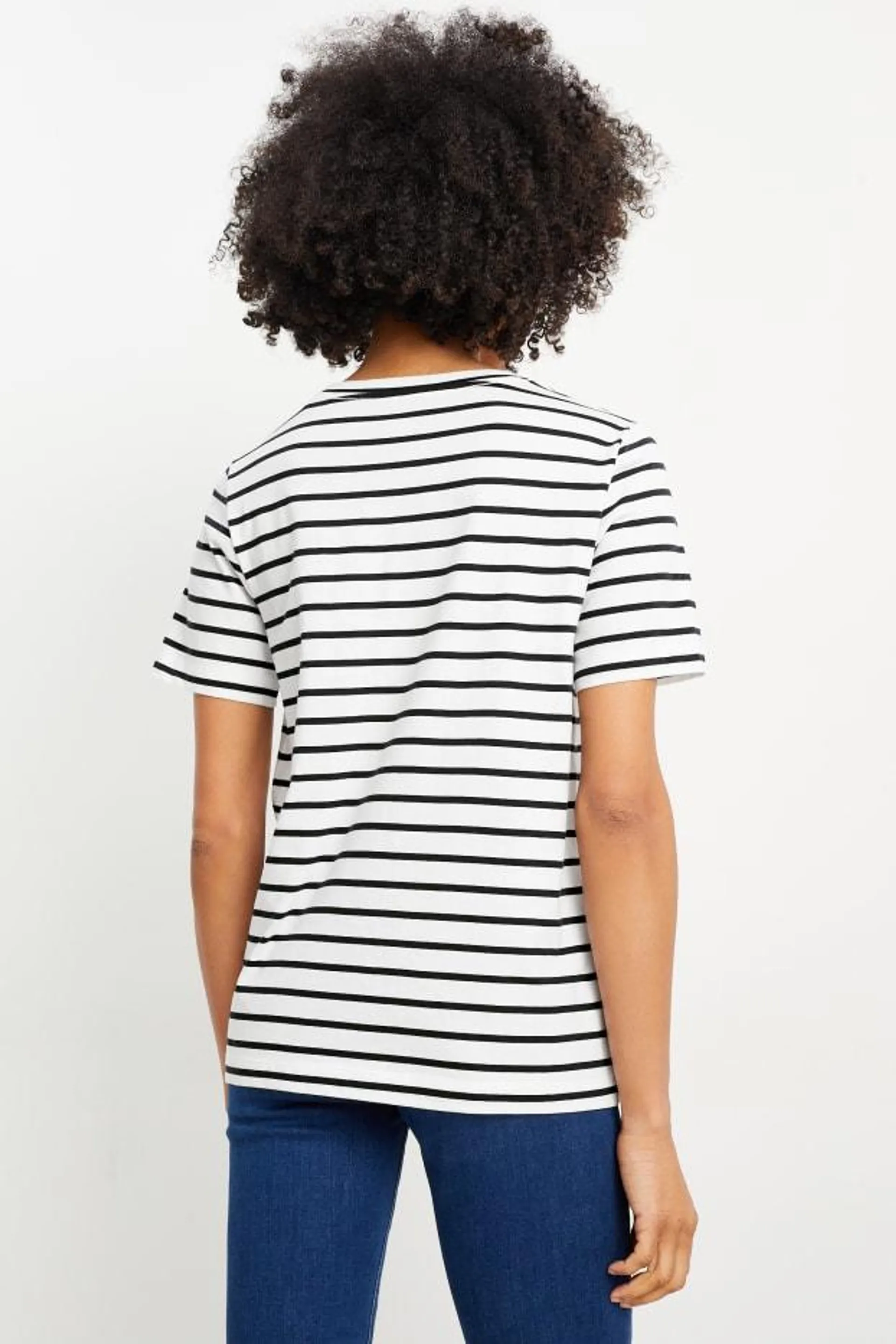 Basic T-shirt - striped