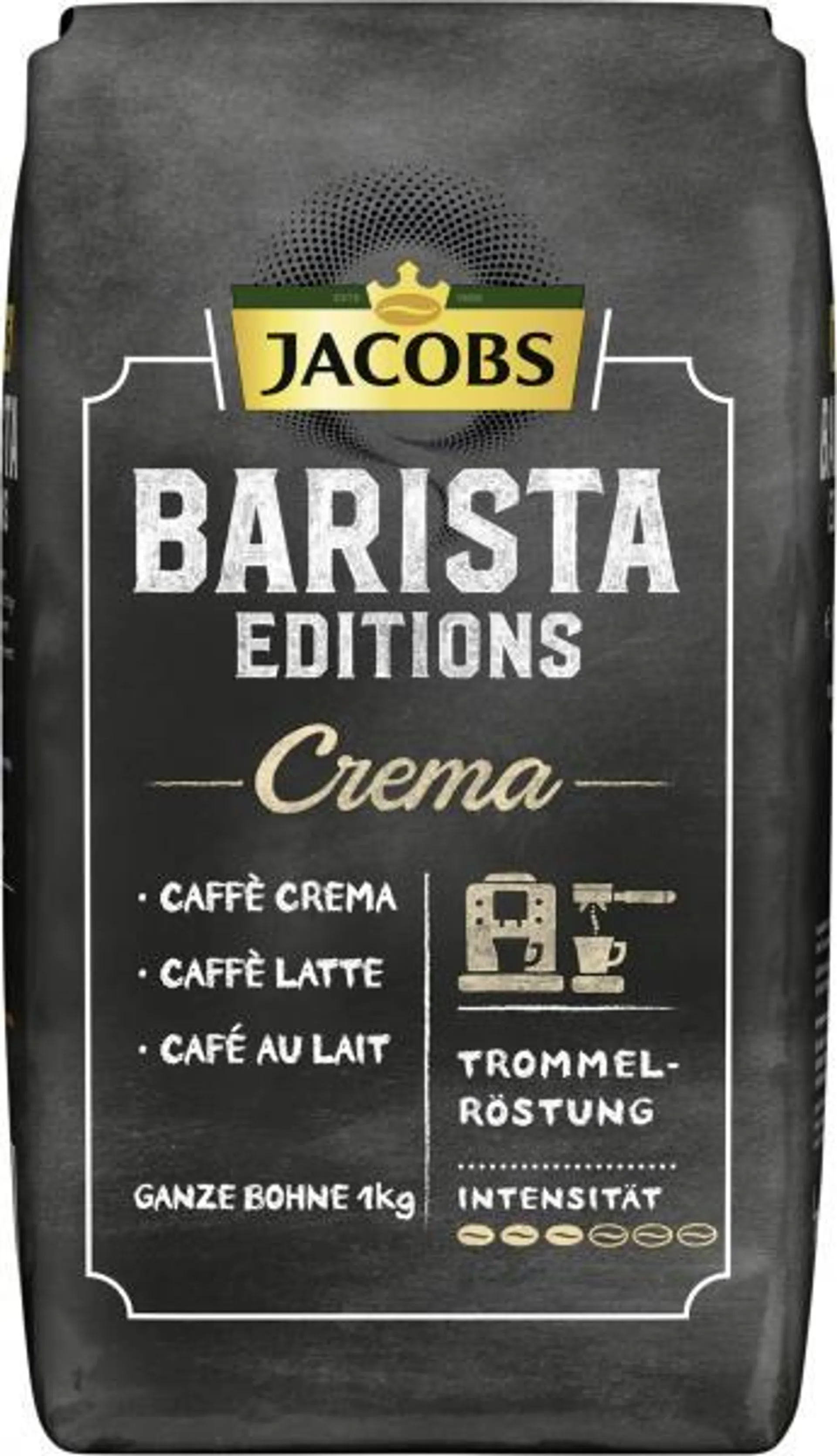 Jacobs Kaffeebohnen Barista Editions Crema