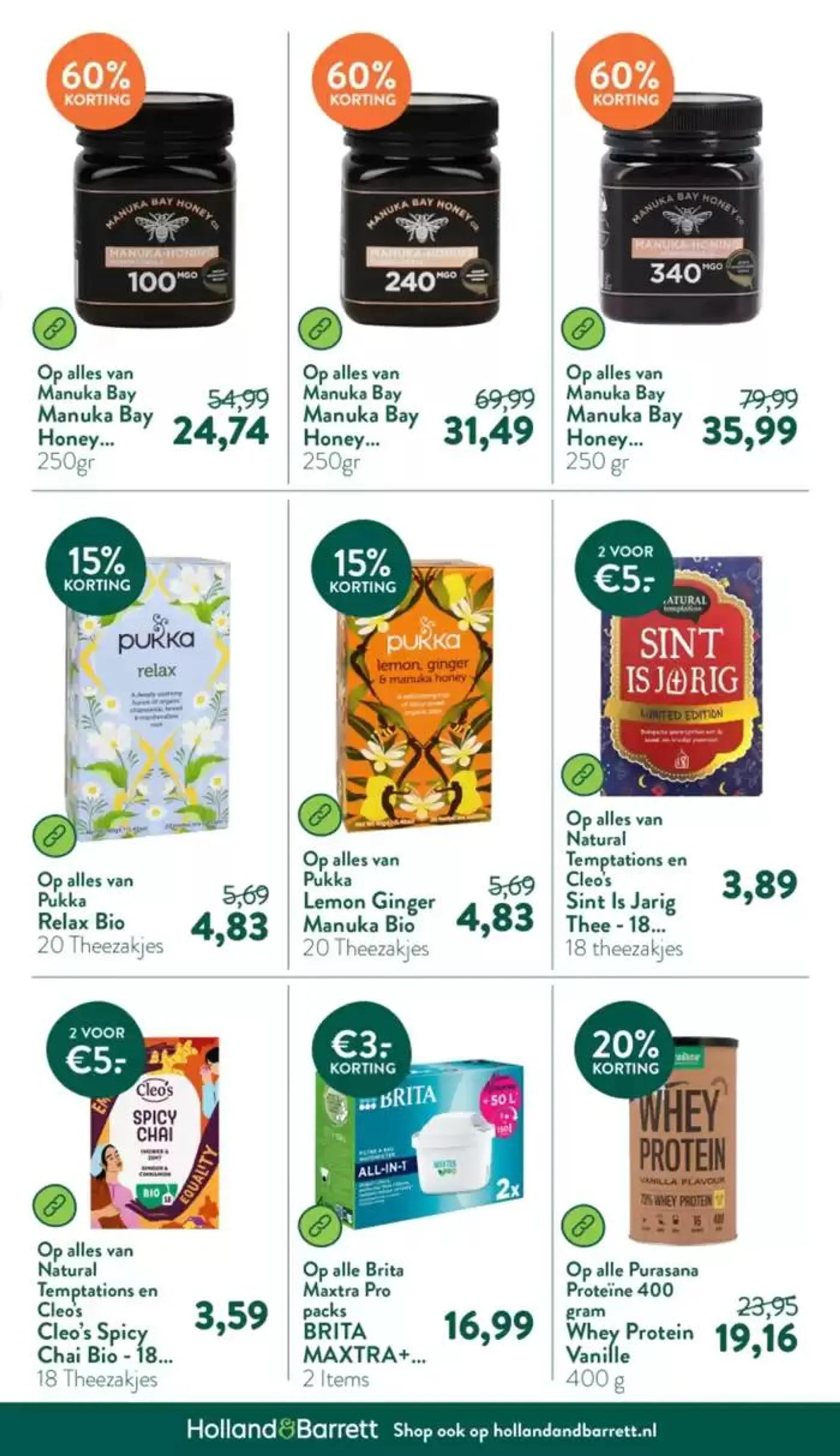 Holland & Barrett folder van 2 oktober tot 16 oktober 2024 - Folder pagina 39