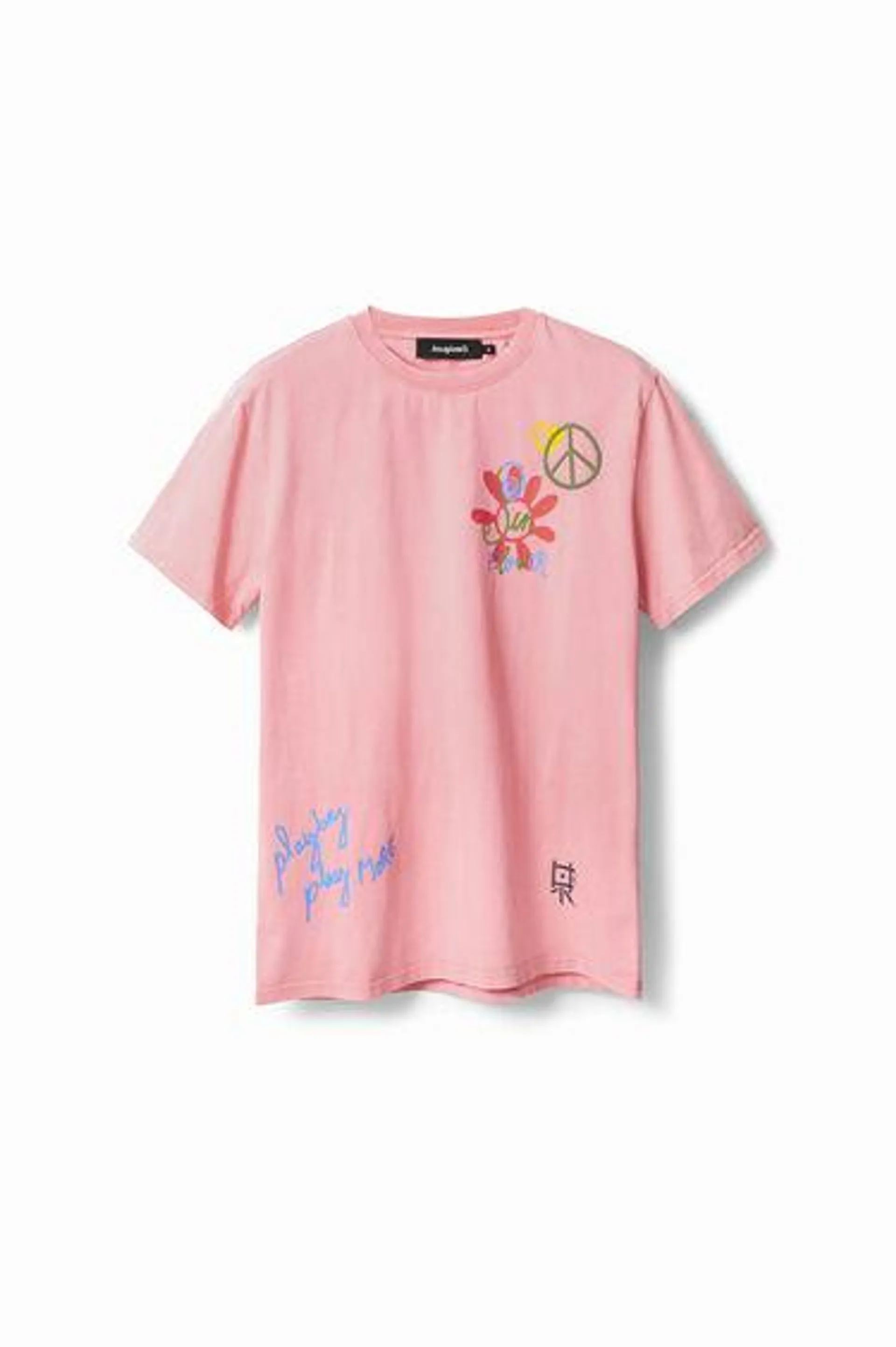 Peace short-sleeve T-shirt