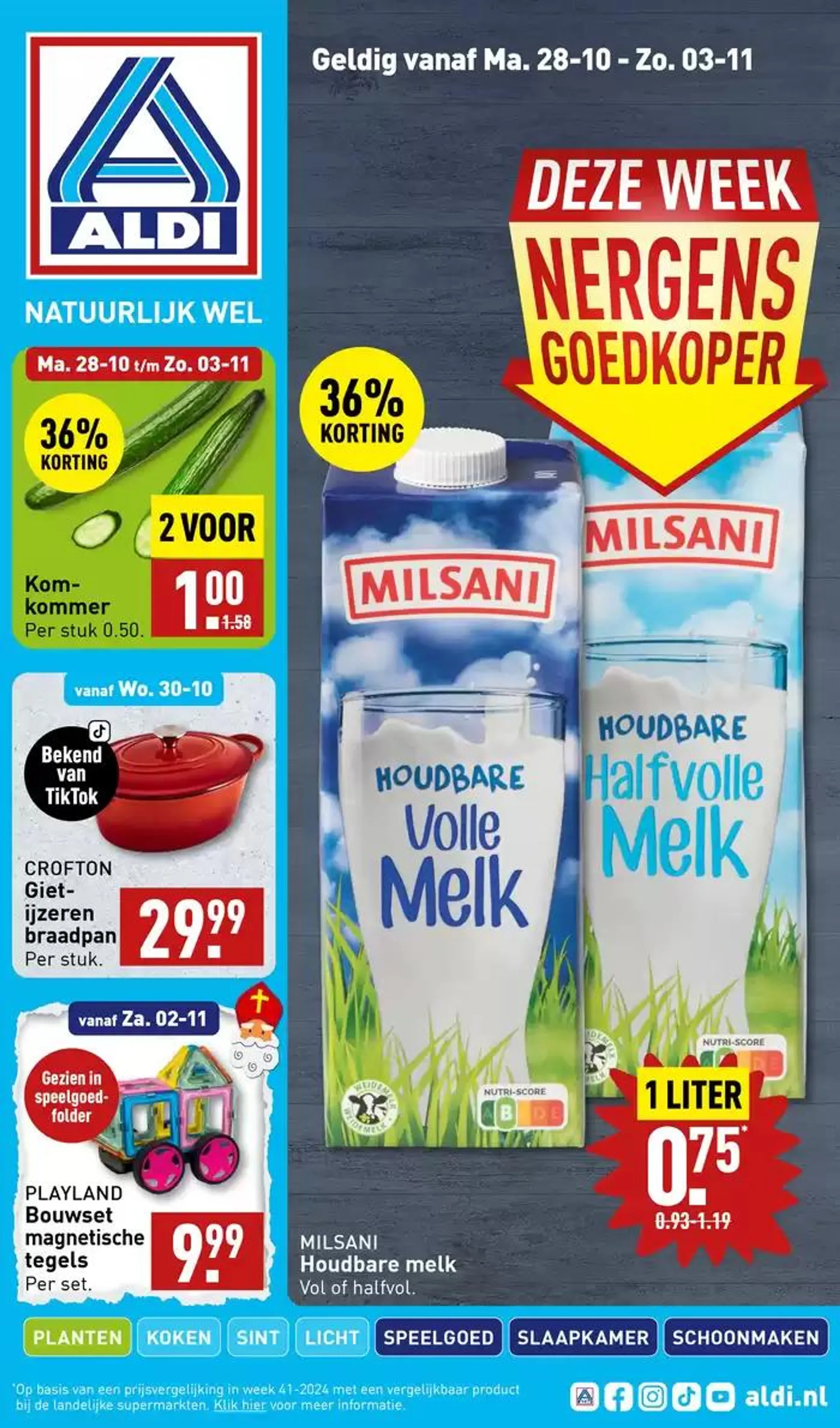 Folder Aldi van 30 oktober tot 13 november 2024 - Folder pagina 1