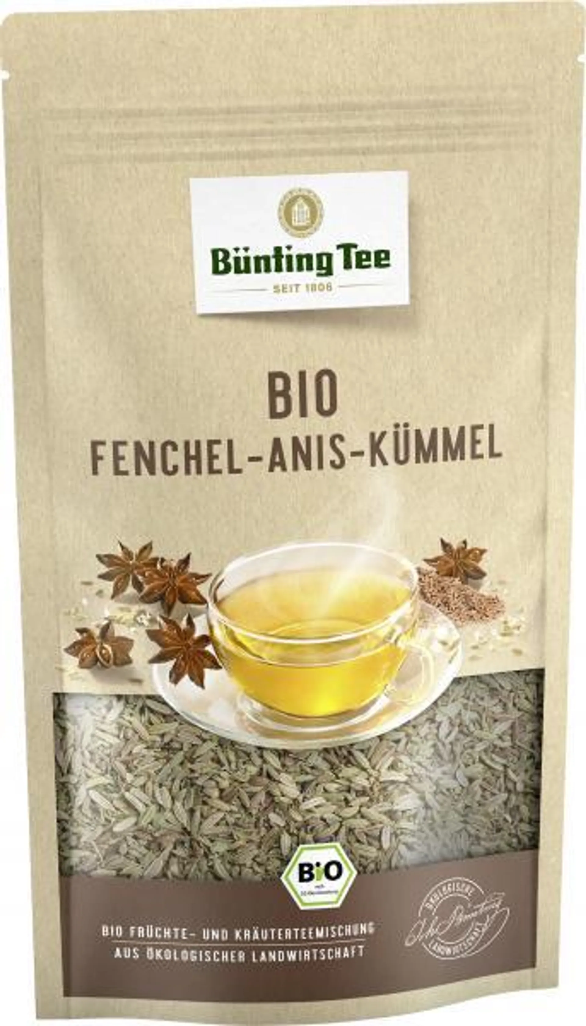 Bünting Tee Bio Fenchel-Anis-Kümmel