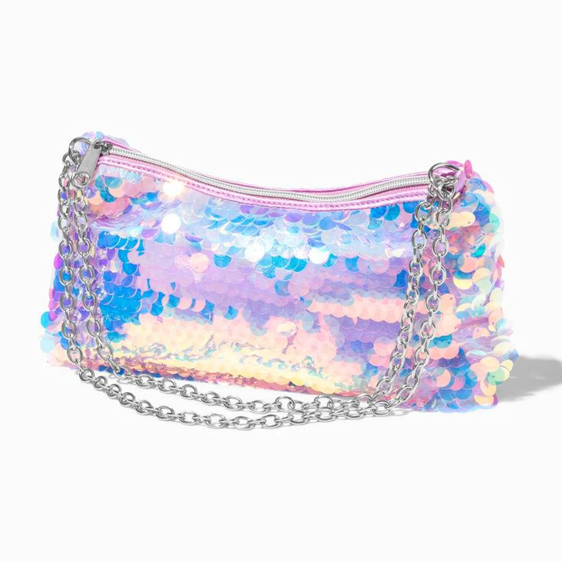 Shimmering Sequin Shoulder Bag