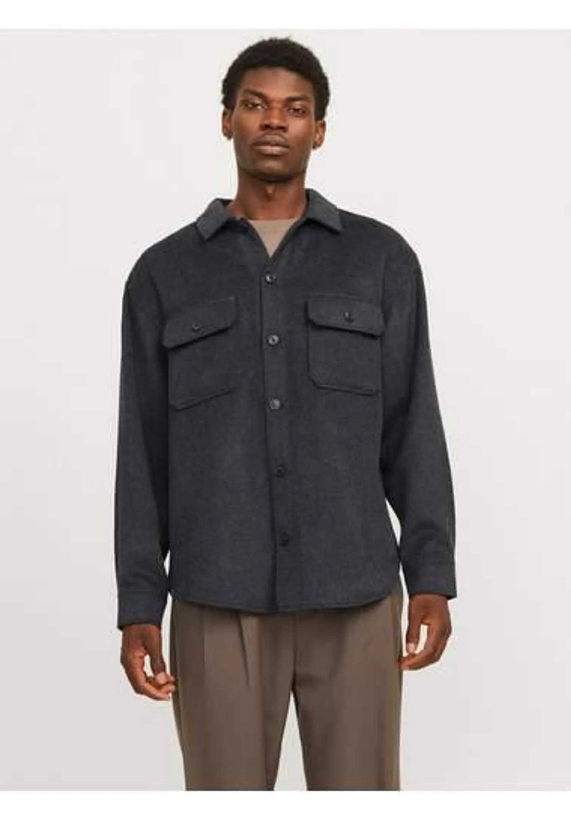 Jack & Jones Overhemd met lange mouwen JJEBRADLEY OLLIE OVERSHIRT LS NOOS